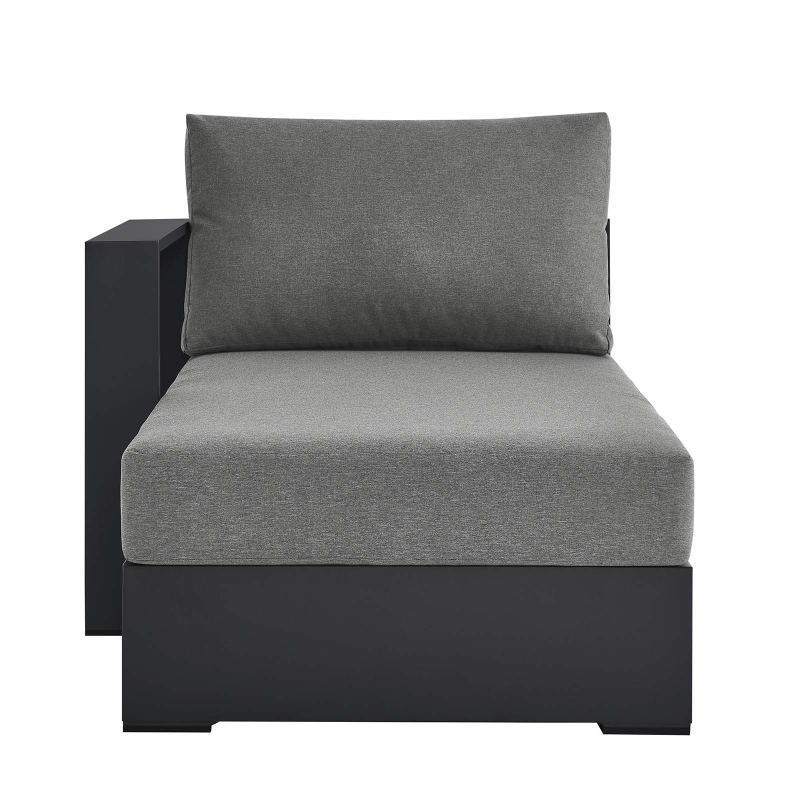 Tahoe Outdoor Patio Powder-Coated Aluminum Modular Left-Facing Chaise Lounge By Modway - EEI-6632 - Image 4