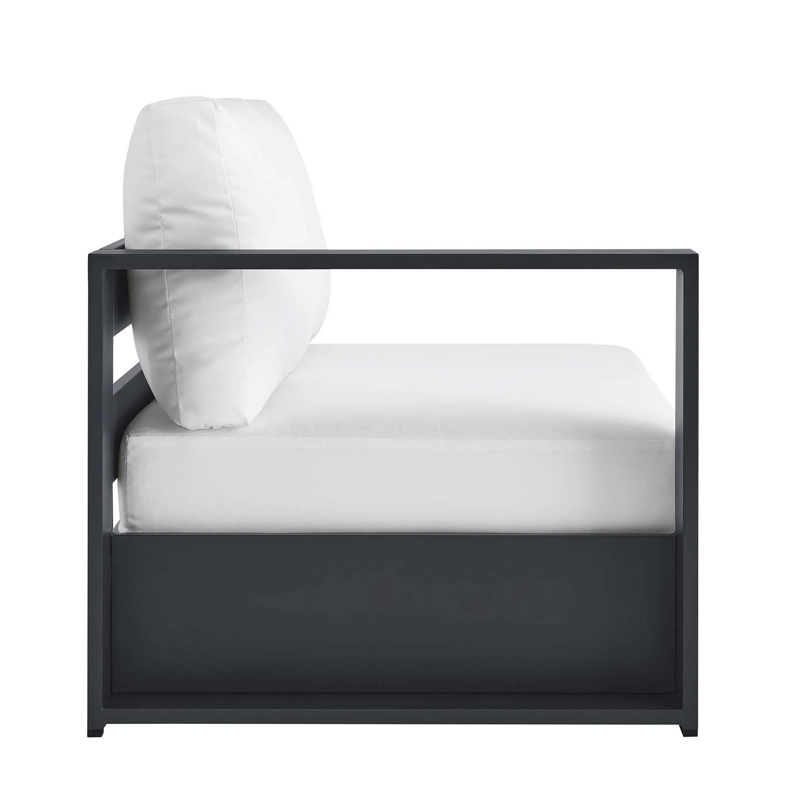 Tahoe Outdoor Patio Powder-Coated Aluminum Modular Left-Facing Loveseat By Modway - EEI-6629 - Image 18