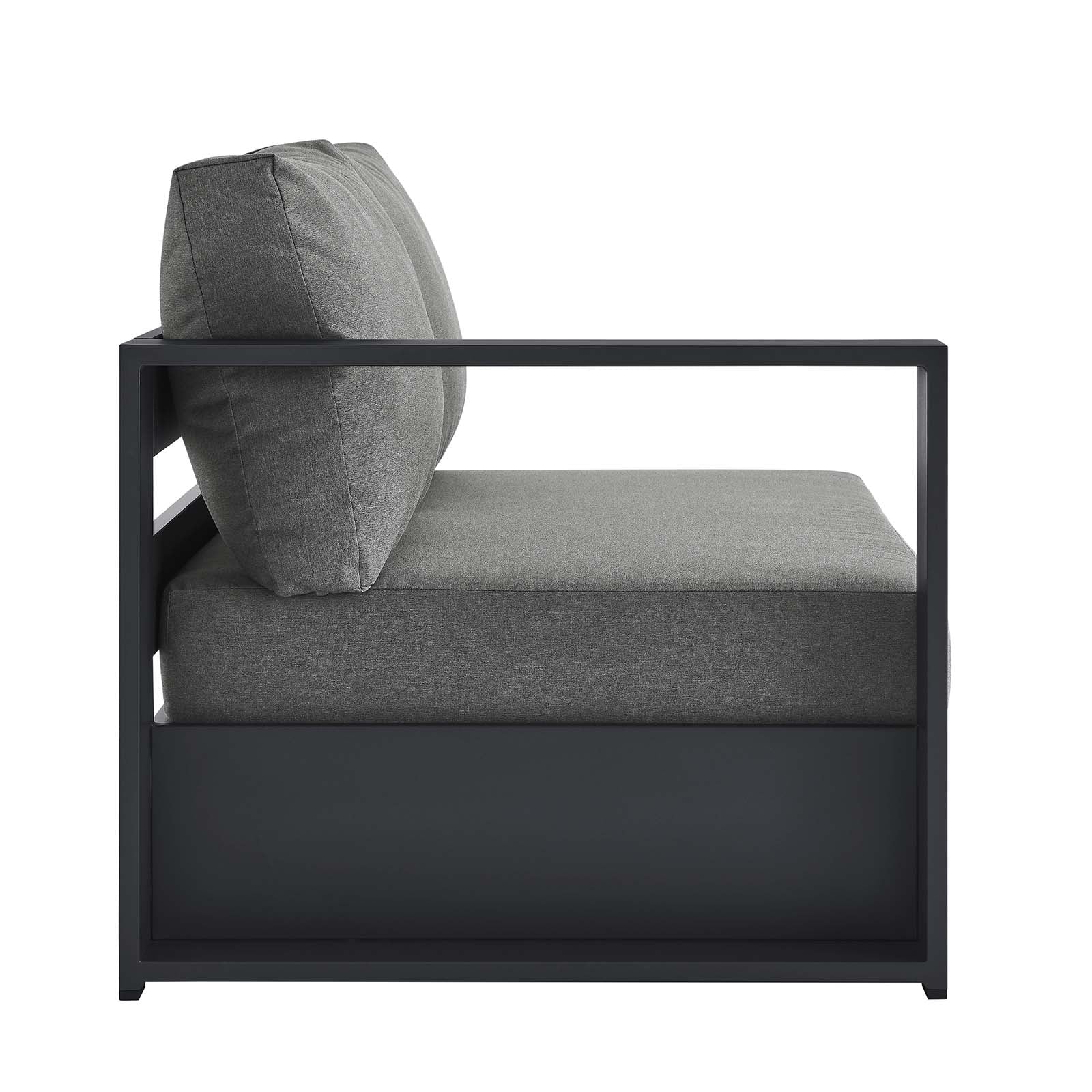 Tahoe Outdoor Patio Powder-Coated Aluminum Modular Left-Facing Loveseat By Modway - EEI-6629 - Image 2