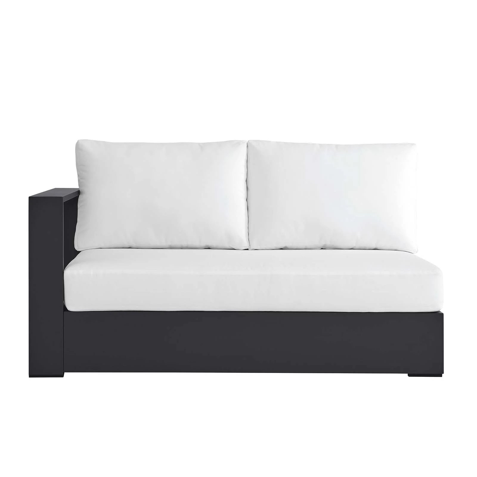 Tahoe Outdoor Patio Powder-Coated Aluminum Modular Left-Facing Loveseat By Modway - EEI-6629 - Image 20