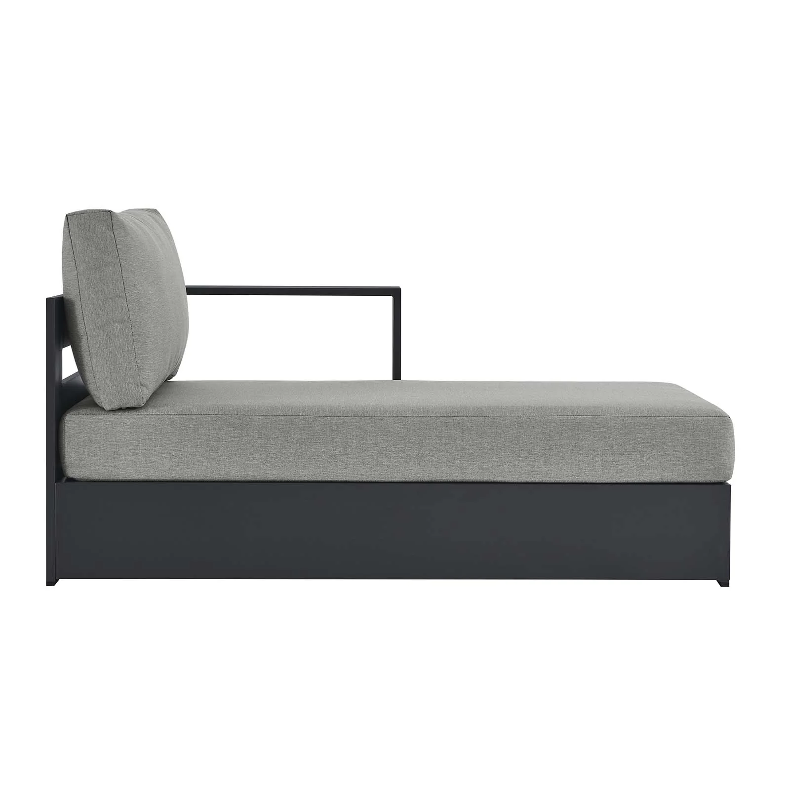 Tahoe Outdoor Patio Powder-Coated Aluminum Modular Right-Facing Chaise Lounge By Modway - EEI-6633 - Image 10