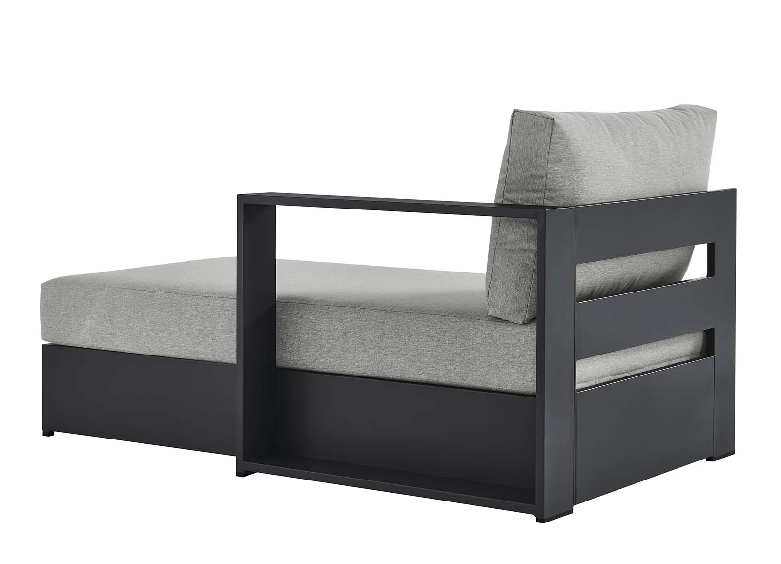 Tahoe Outdoor Patio Powder-Coated Aluminum Modular Right-Facing Chaise Lounge By Modway - EEI-6633 - Image 11