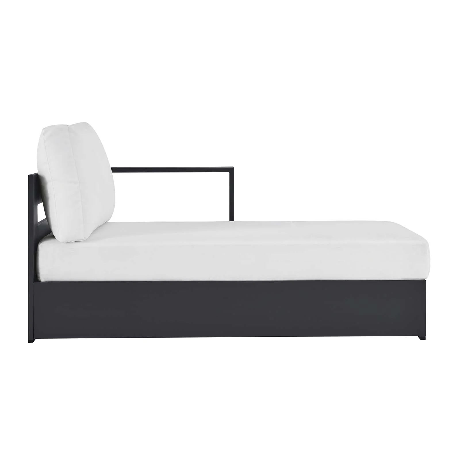 Tahoe Outdoor Patio Powder-Coated Aluminum Modular Right-Facing Chaise Lounge By Modway - EEI-6633 - Image 18