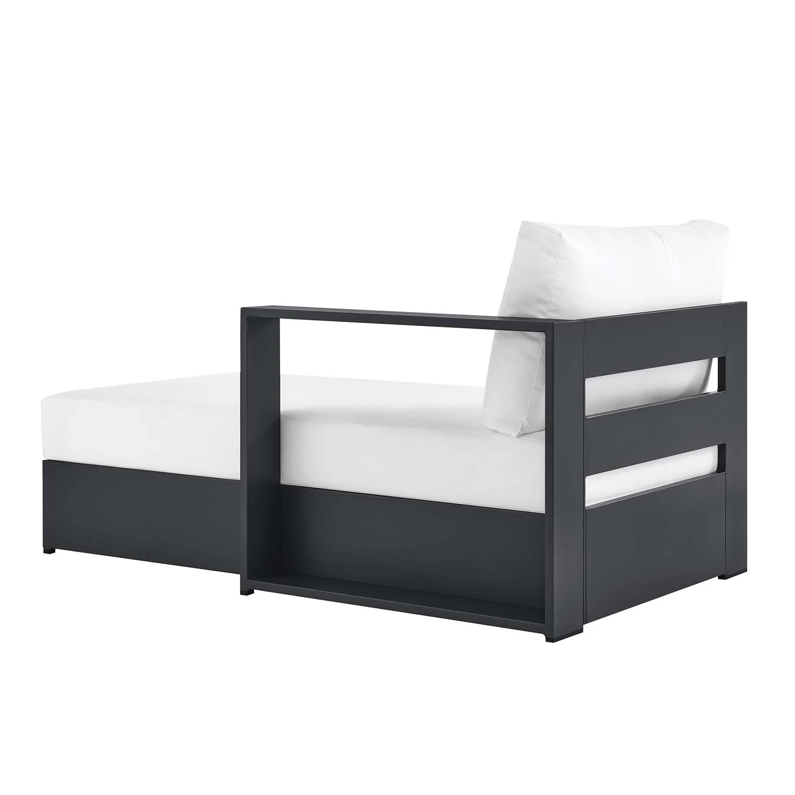 Tahoe Outdoor Patio Powder-Coated Aluminum Modular Right-Facing Chaise Lounge By Modway - EEI-6633 - Image 19