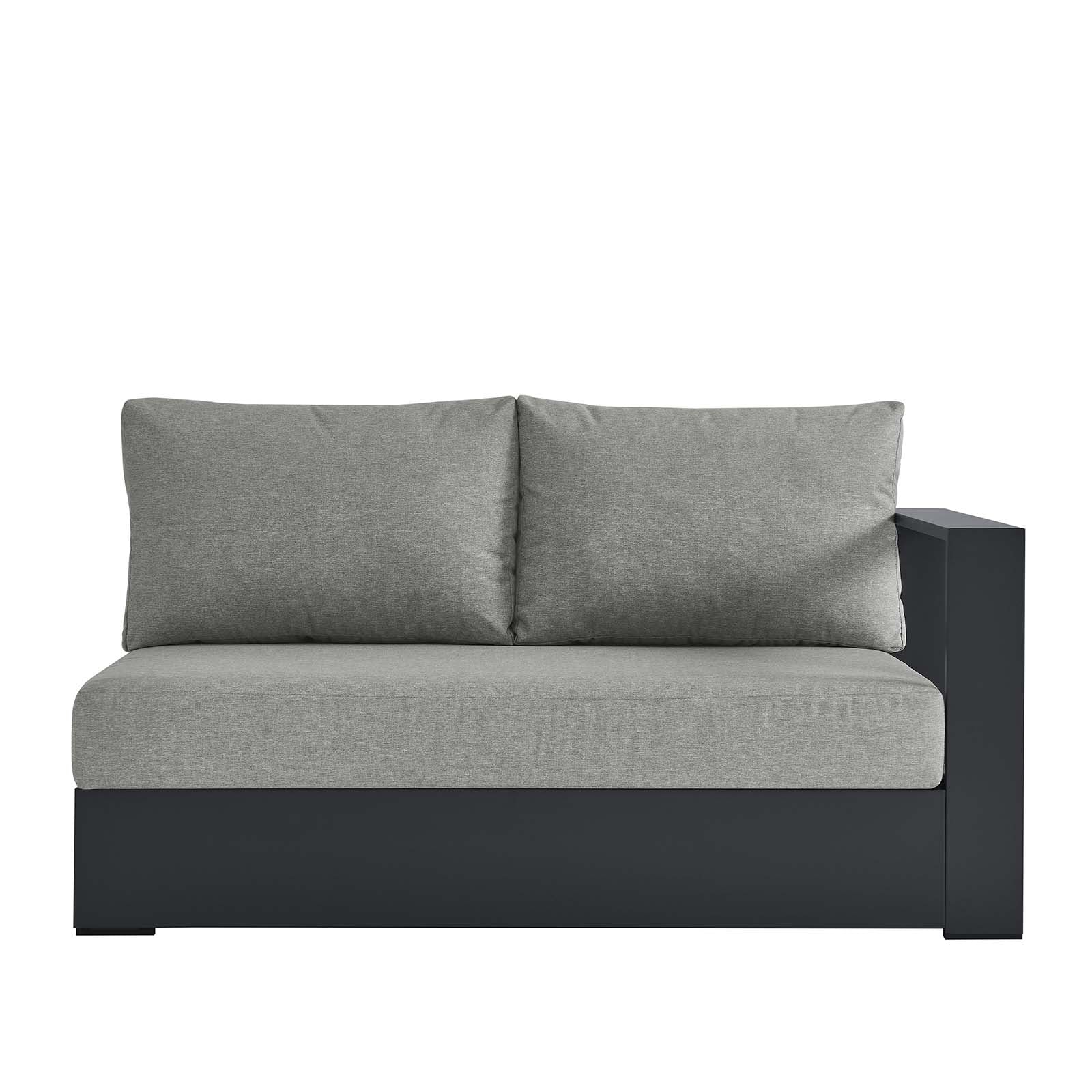 Tahoe Outdoor Patio Powder-Coated Aluminum Modular Right-Facing Loveseat By Modway - EEI-6630 - Image 12