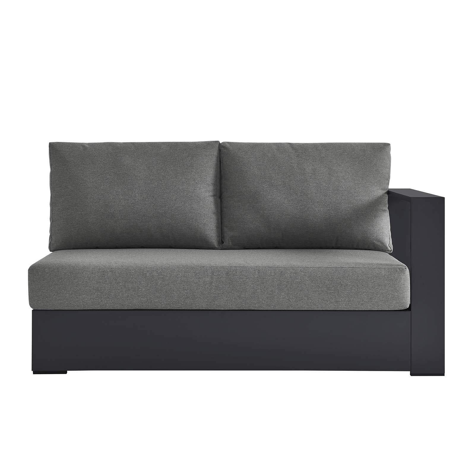 Tahoe Outdoor Patio Powder-Coated Aluminum Modular Right-Facing Loveseat By Modway - EEI-6630 - Image 4