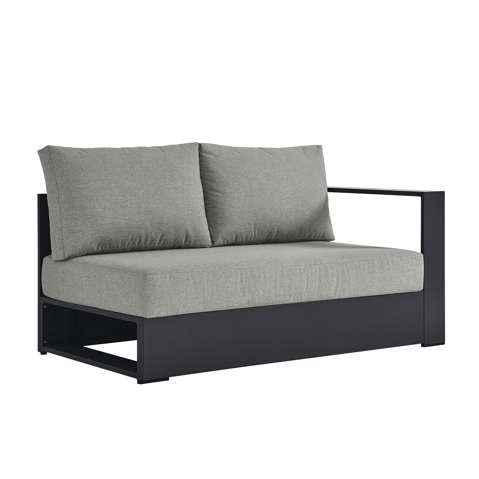 Tahoe Outdoor Patio Powder-Coated Aluminum Modular Right-Facing Loveseat By Modway - EEI-6630 - Image 9