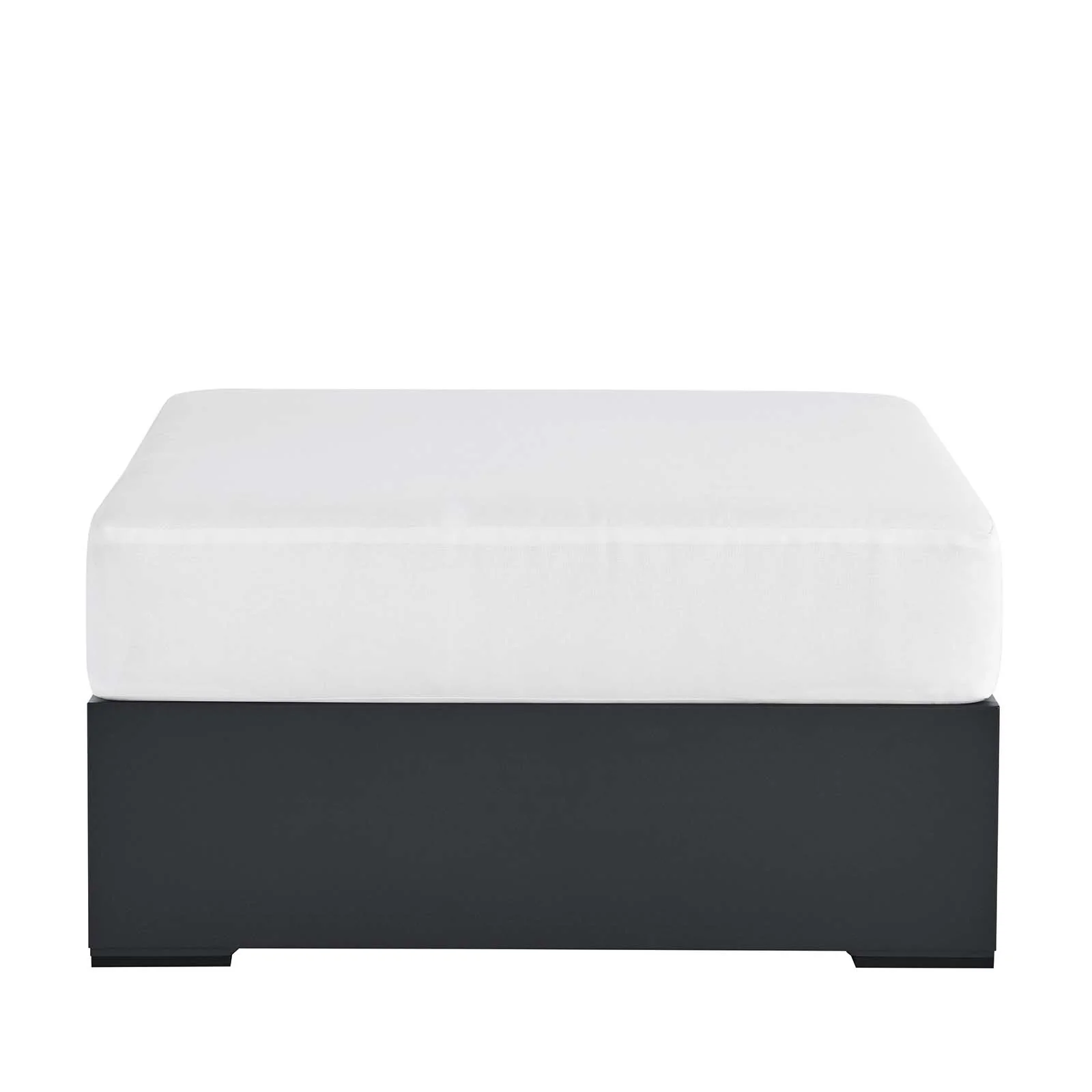Tahoe Outdoor Patio Powder-Coated Aluminum Ottoman By Modway - EEI-6627 - Image 18