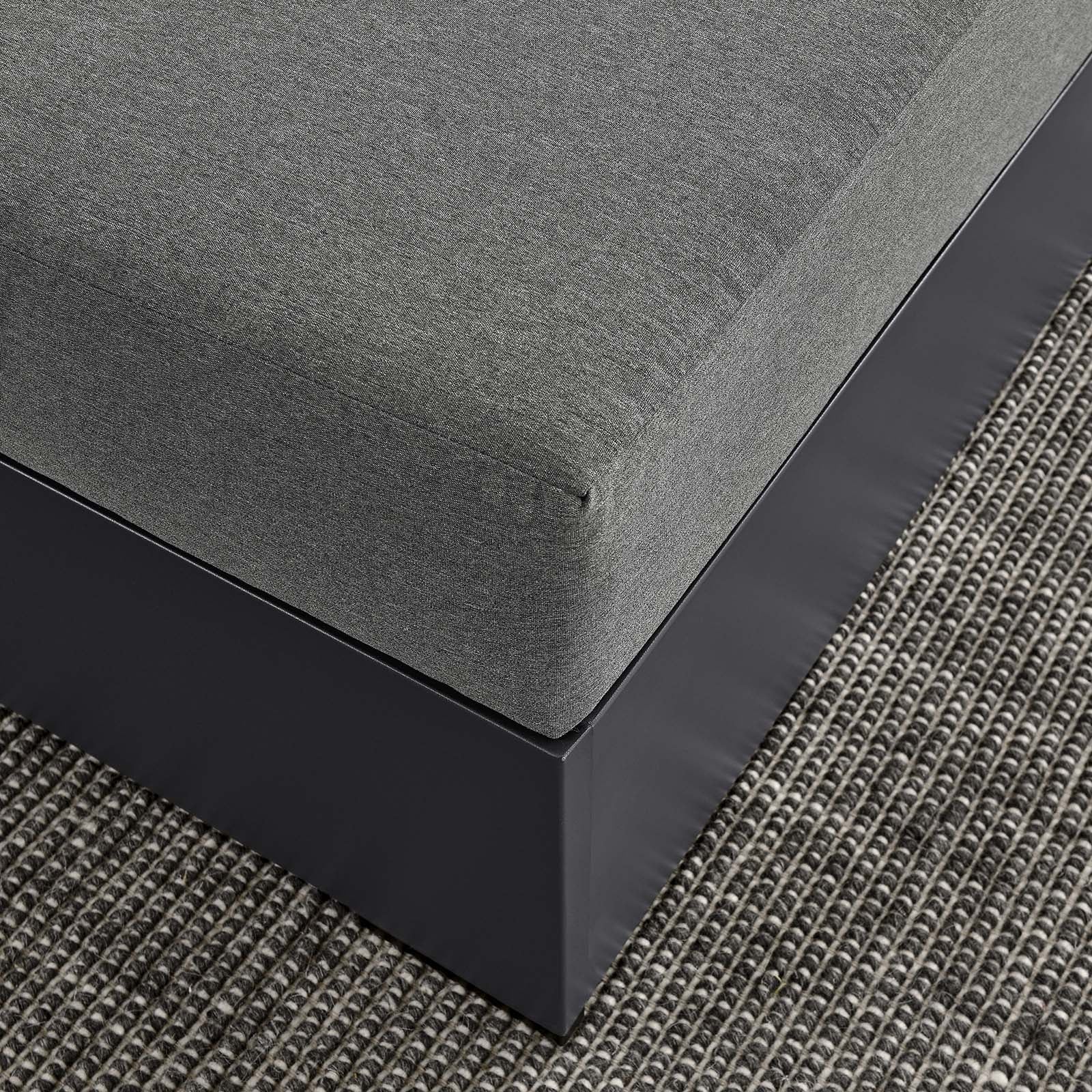 Tahoe Outdoor Patio Powder-Coated Aluminum Ottoman By Modway - EEI-6627 - Image 8