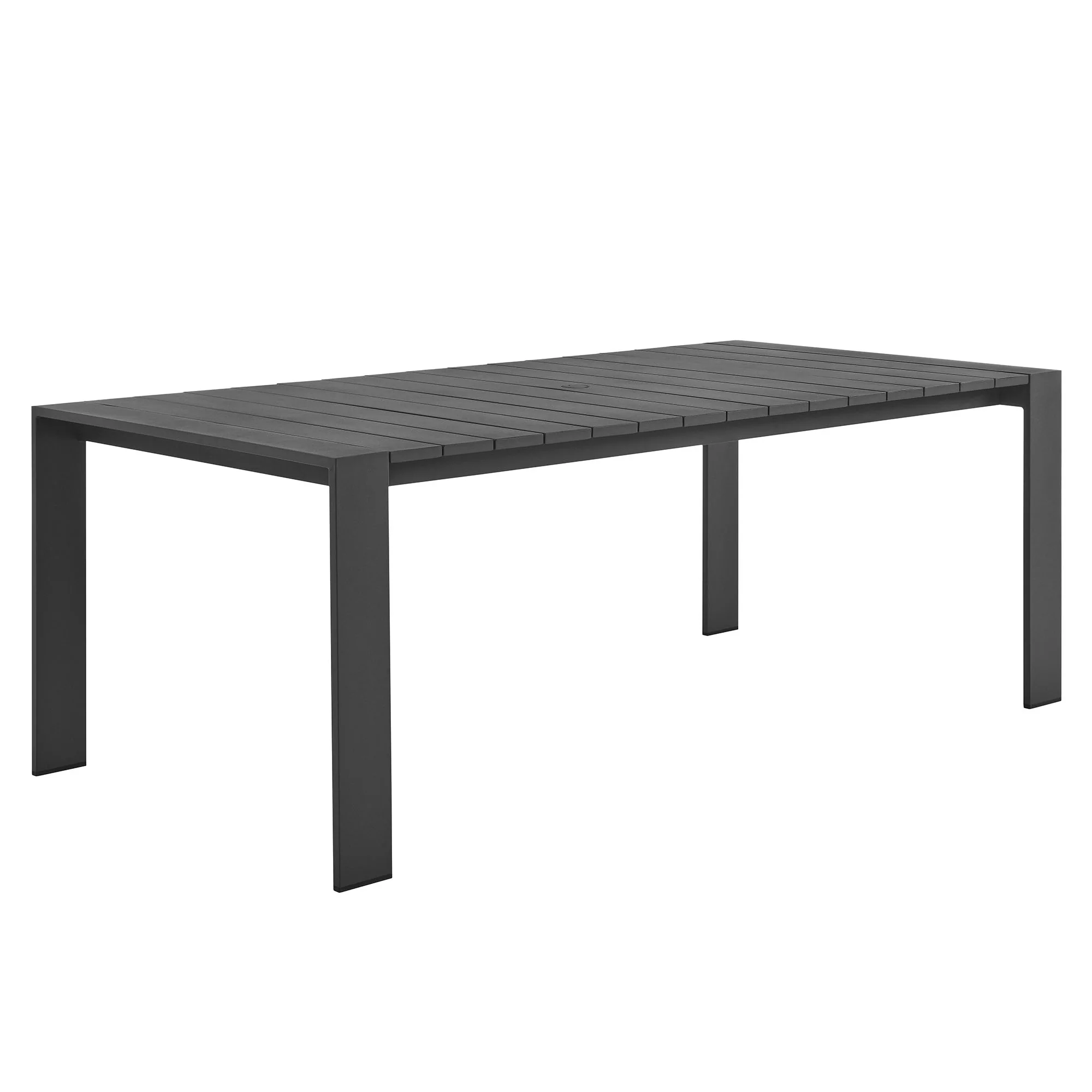 Tahoe Rectangular Outdoor Patio Aluminum Dining Table by Modway - Image 2