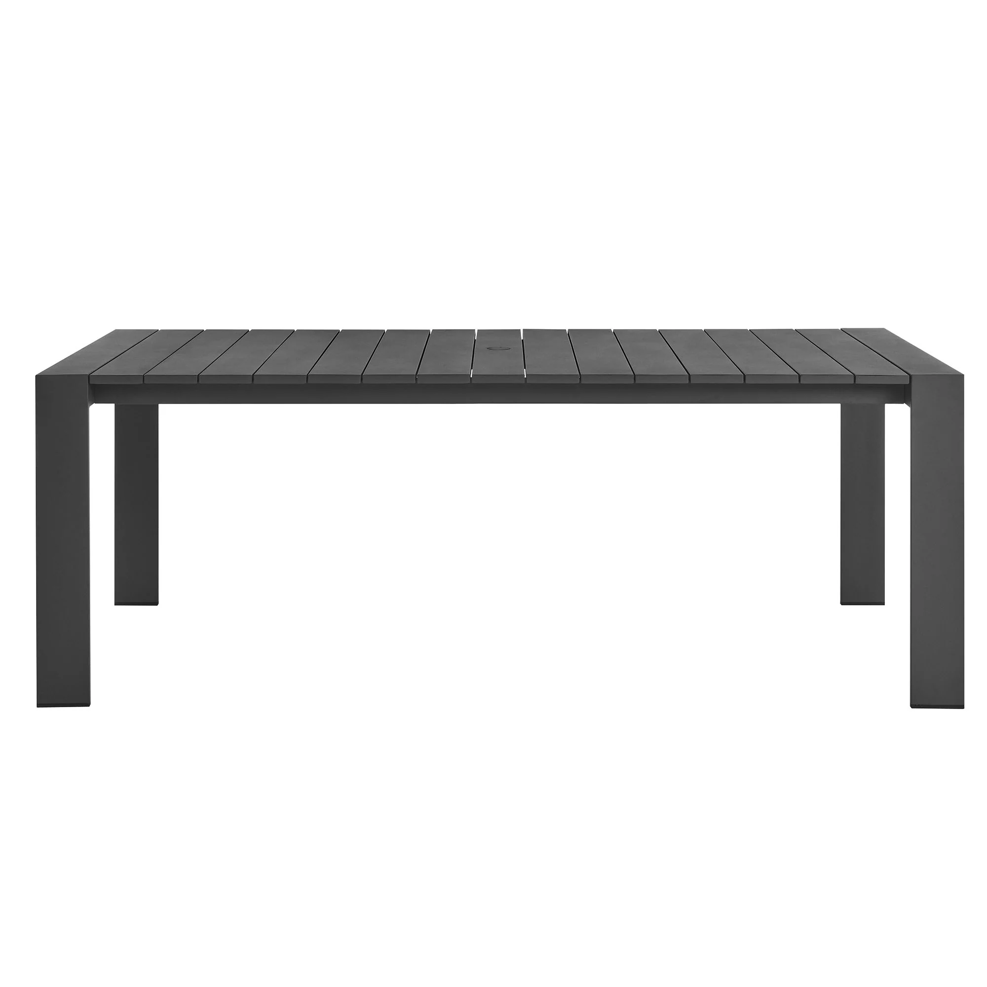 Tahoe Rectangular Outdoor Patio Aluminum Dining Table by Modway - Image 4