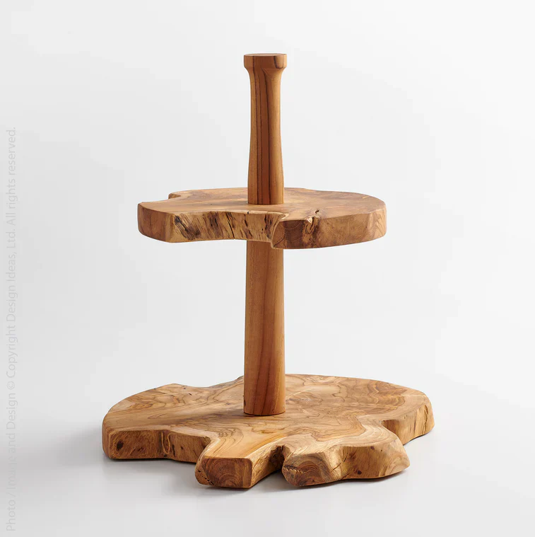 Takara Live Edge 2-Tier Riser By Texture Designideas - Image 2
