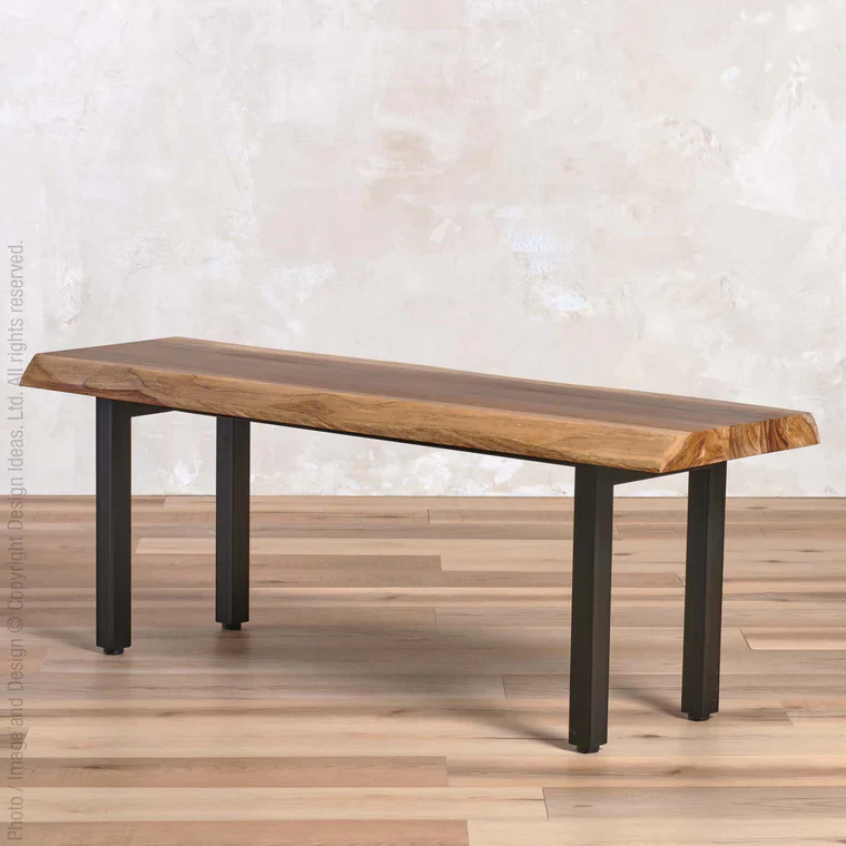 Takara Live Edge Dining Bench By Texture Designideas - Image 3