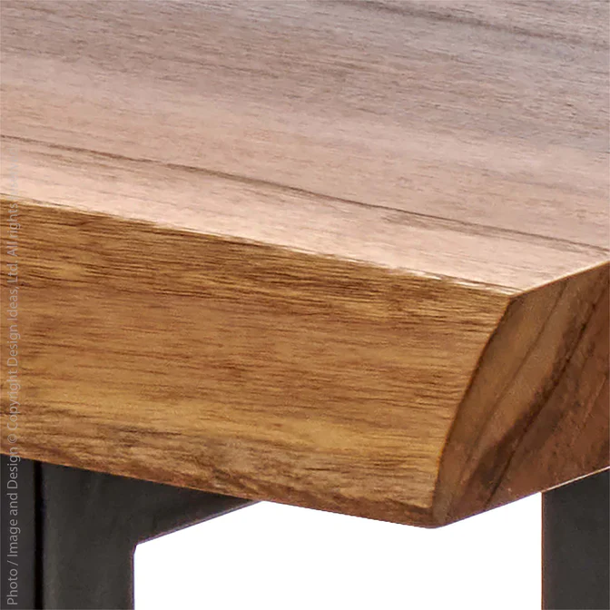 Takara Live Edge Dining Bench By Texture Designideas - Image 4