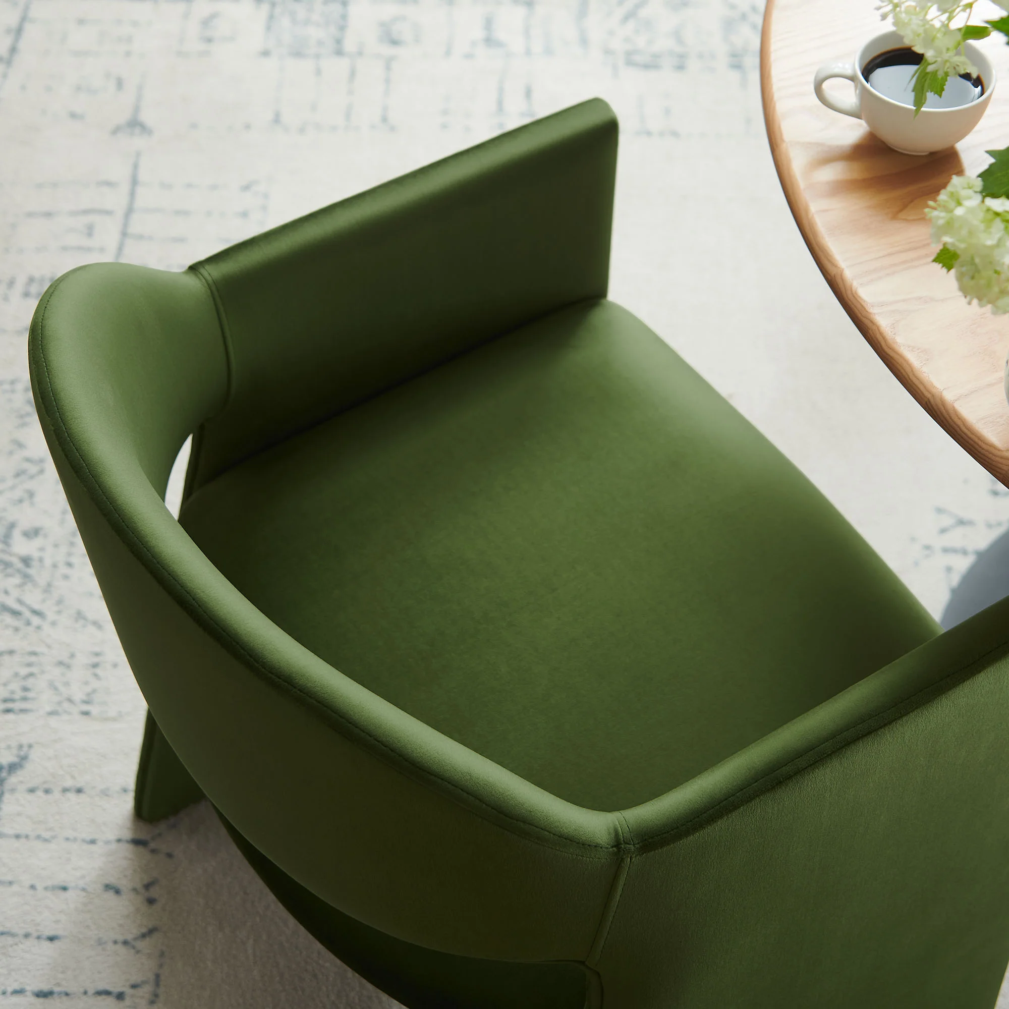 Talia Performance Velvet Dining Armchair by Modway - Image 15