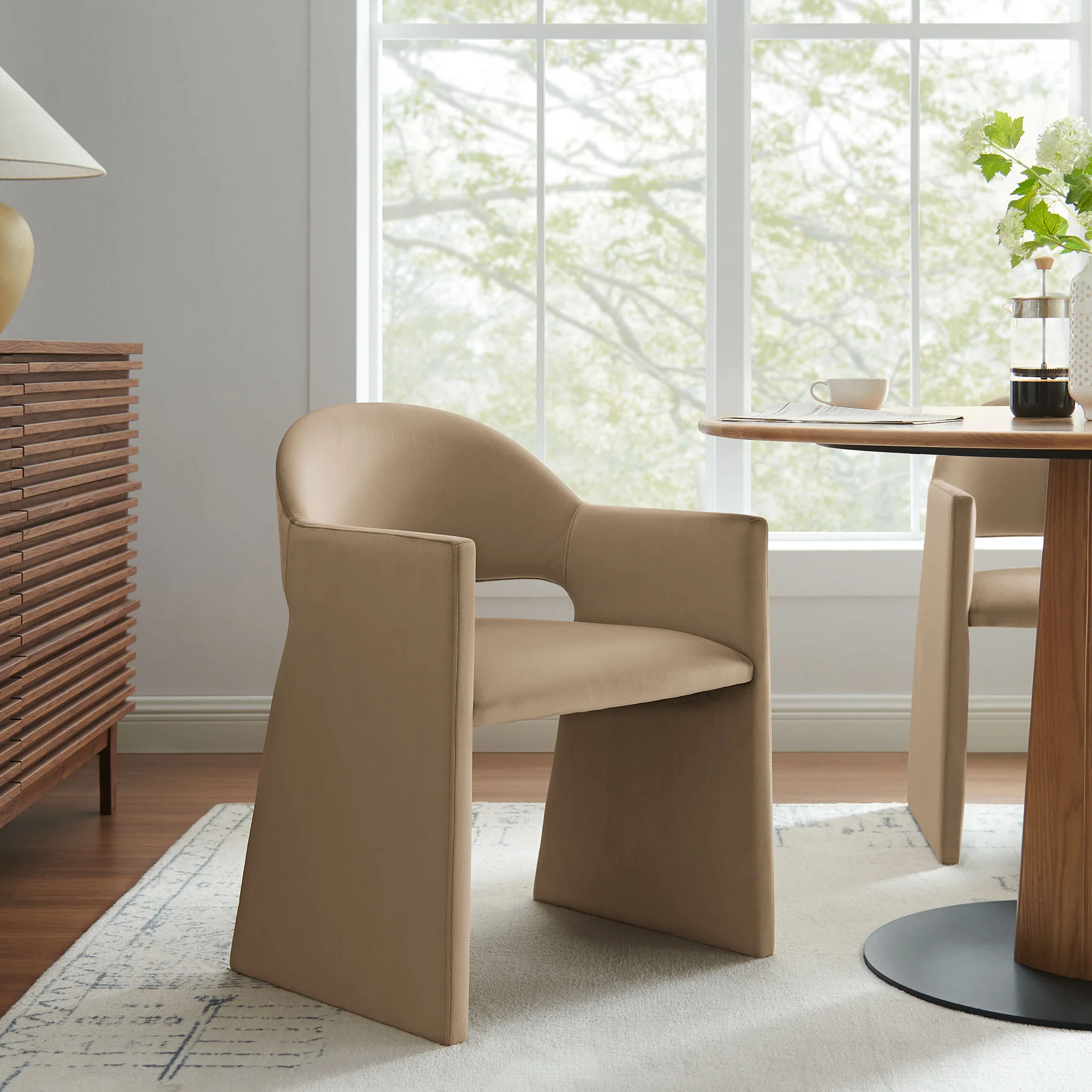 Talia Performance Velvet Dining Armchair by Modway - Image 34