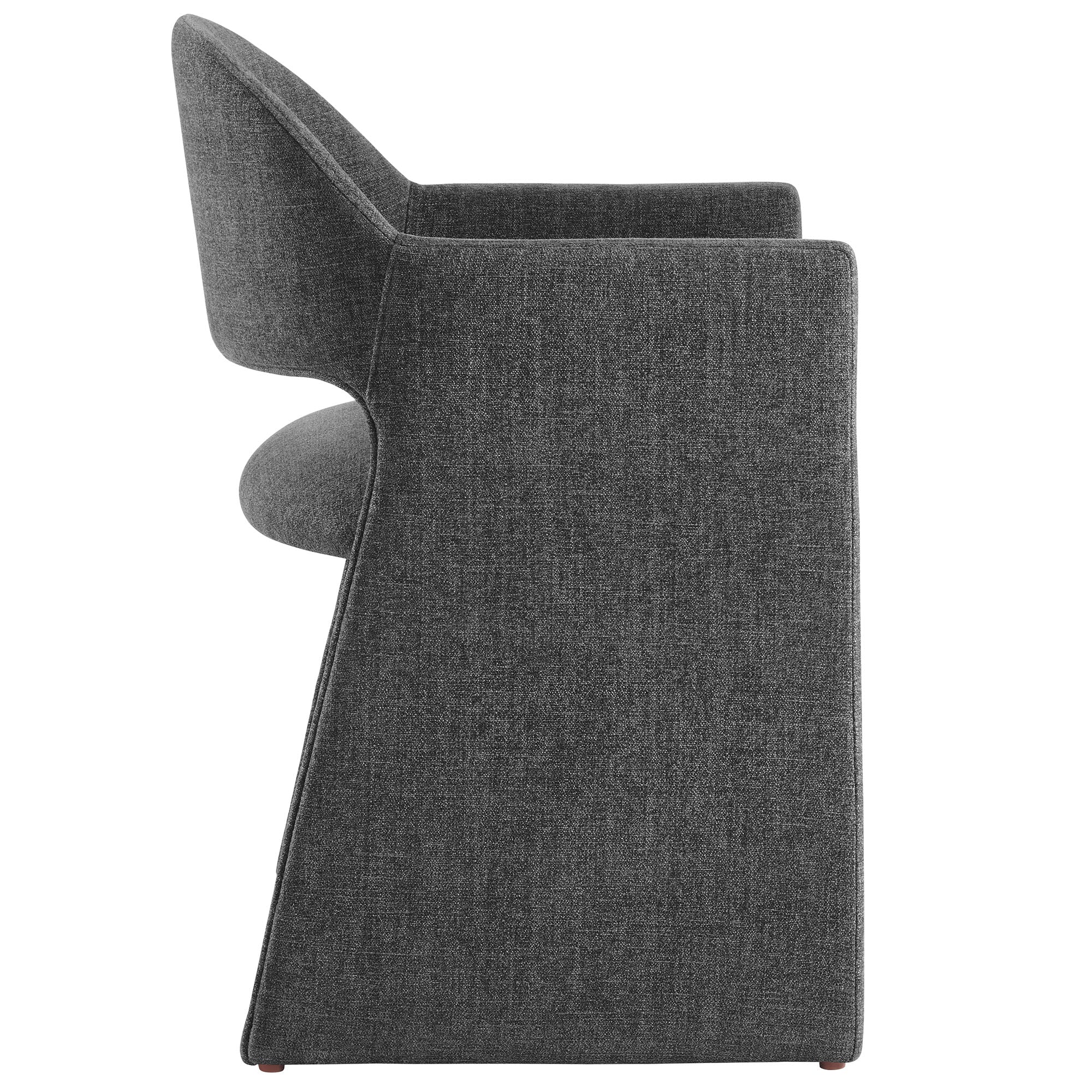 Talia Upholstered Fabric Dining Armchair by Modway - Image 3