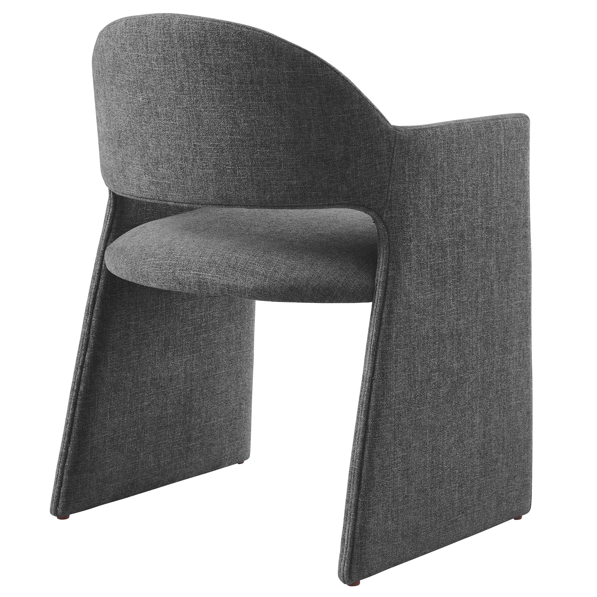 Talia Upholstered Fabric Dining Armchair by Modway - Image 4