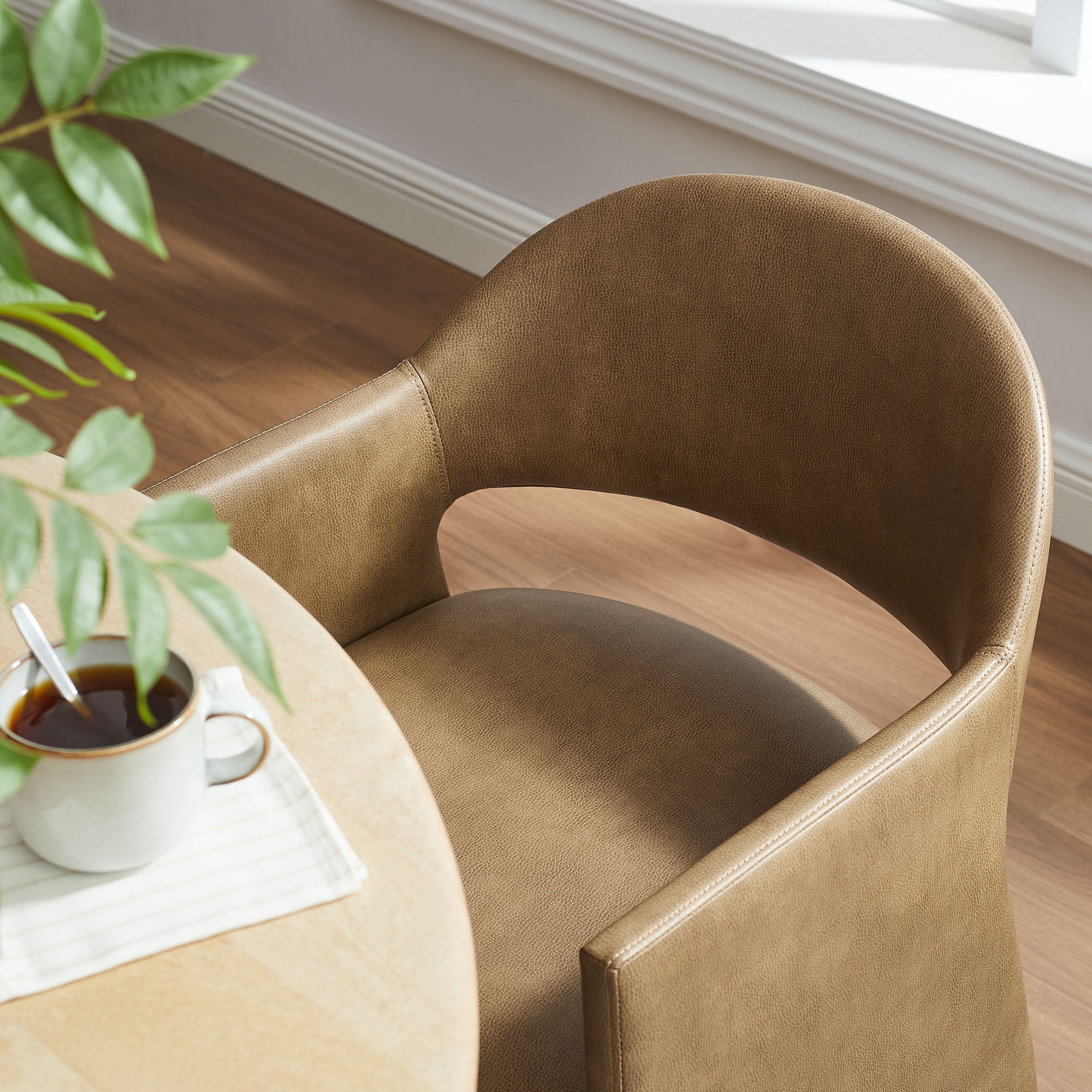 Talia Vegan Leather Dining Armchair by Modway - Image 15