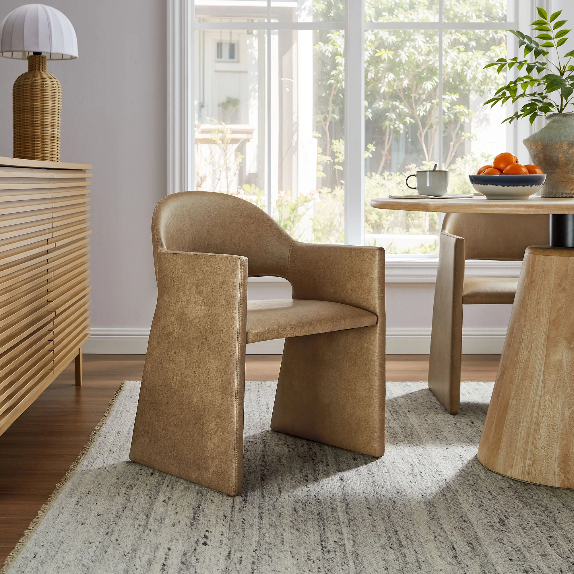 Talia Vegan Leather Dining Armchair by Modway - Image 16