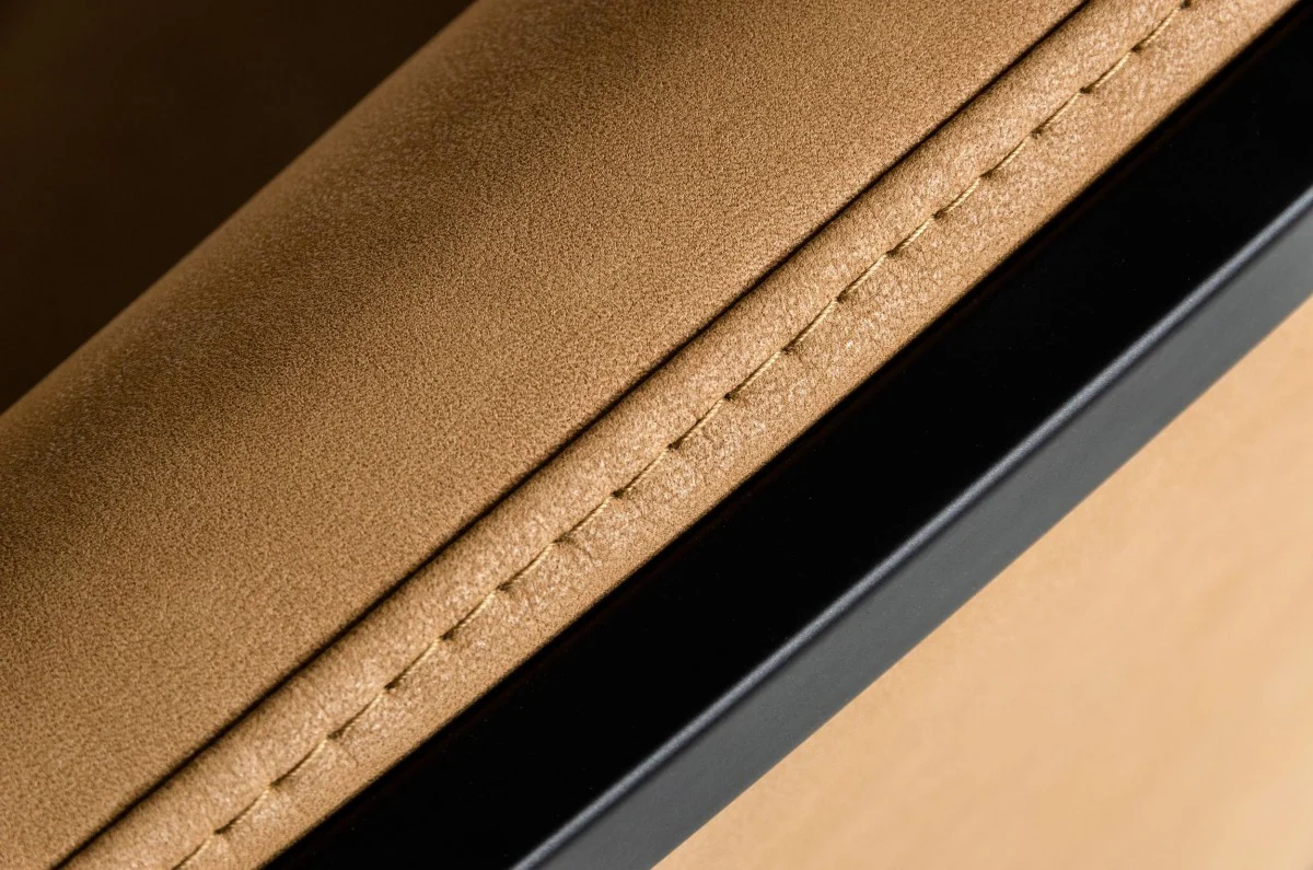 Tan Suede Dining Chair By Homeroots - Image 5