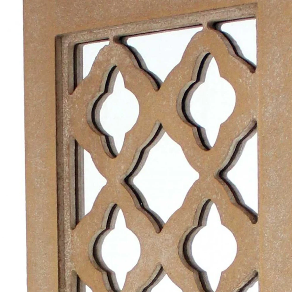 Tan Wooden Cross - Candle Holder Sconce By Homeroots - Image 5
