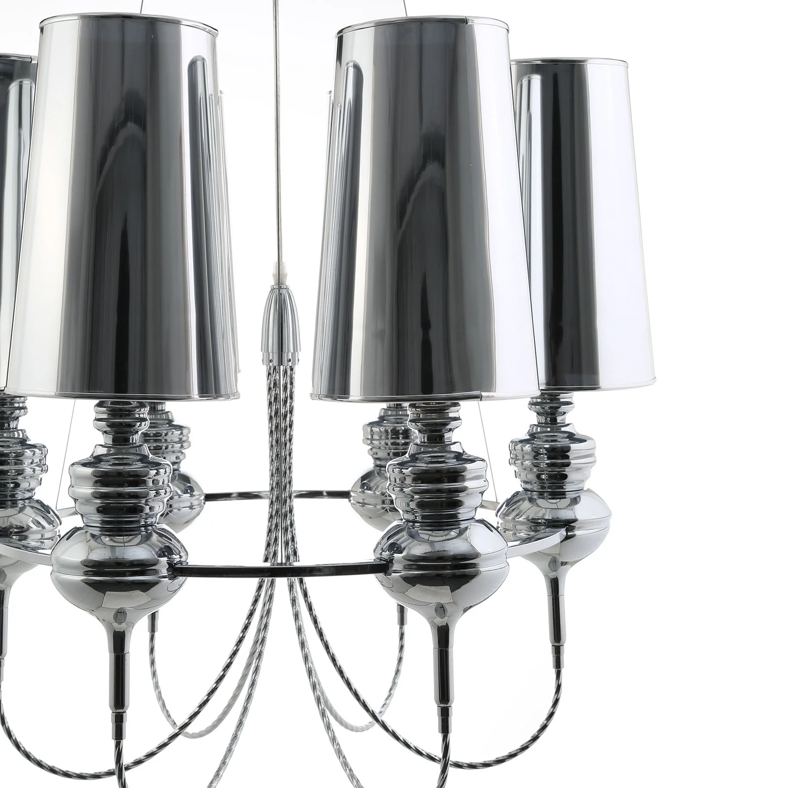 Tapestry Stainless Steel Chandelier By Modway - EEI-1555 - Image 4