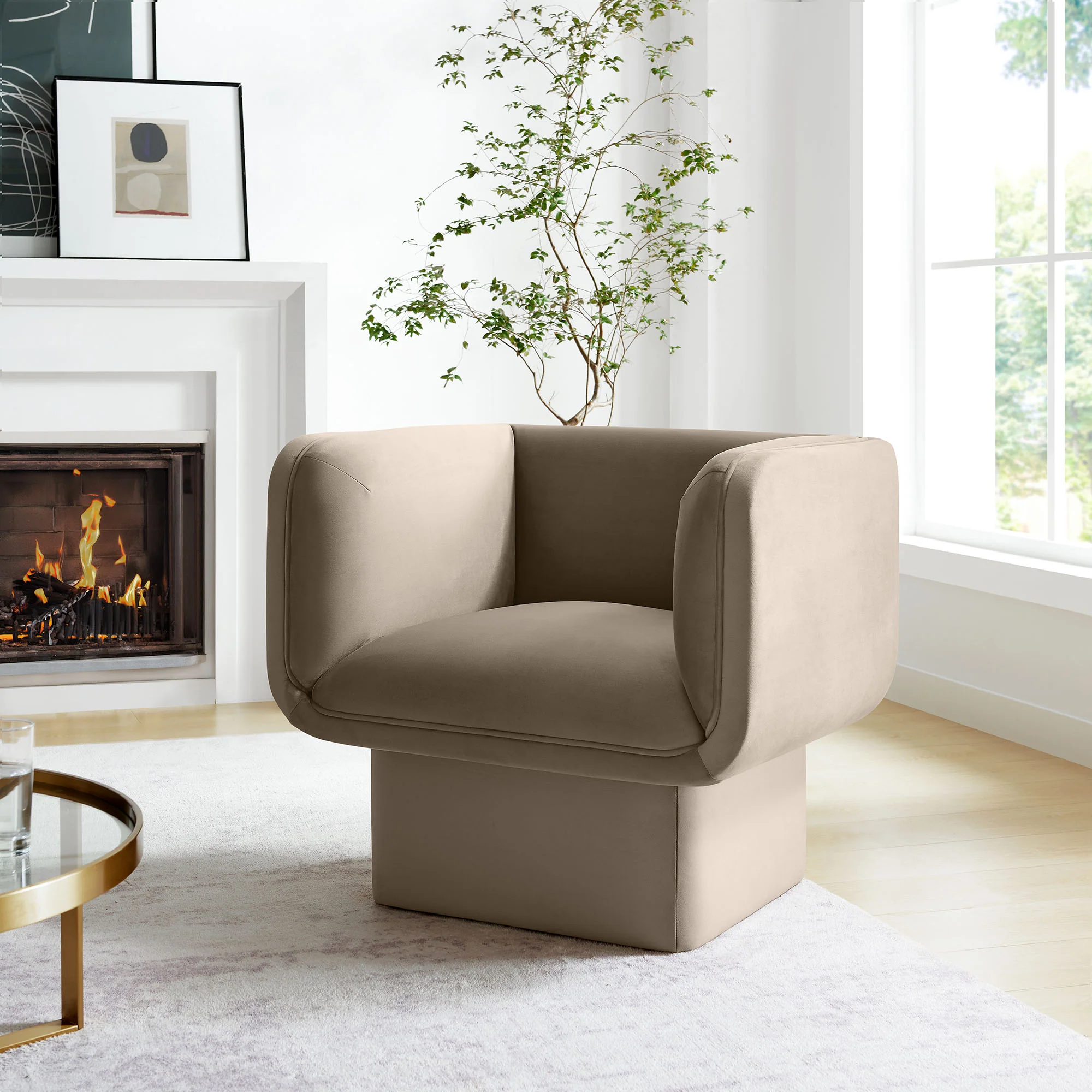 Tate Performance Velvet Accent Chair by Modway - Image 34