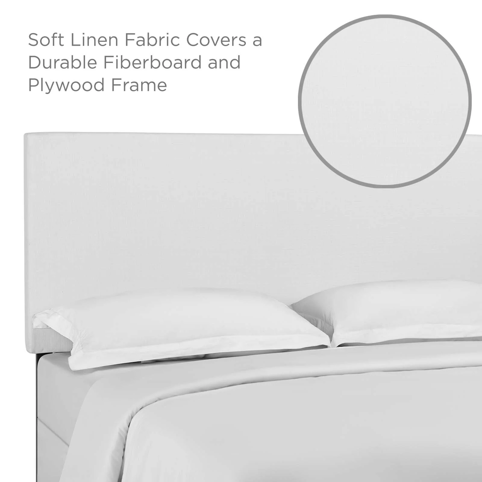 Taylor King and California King Upholstered Linen Fabric Headboard By Modway - MOD-5883 - Image 14