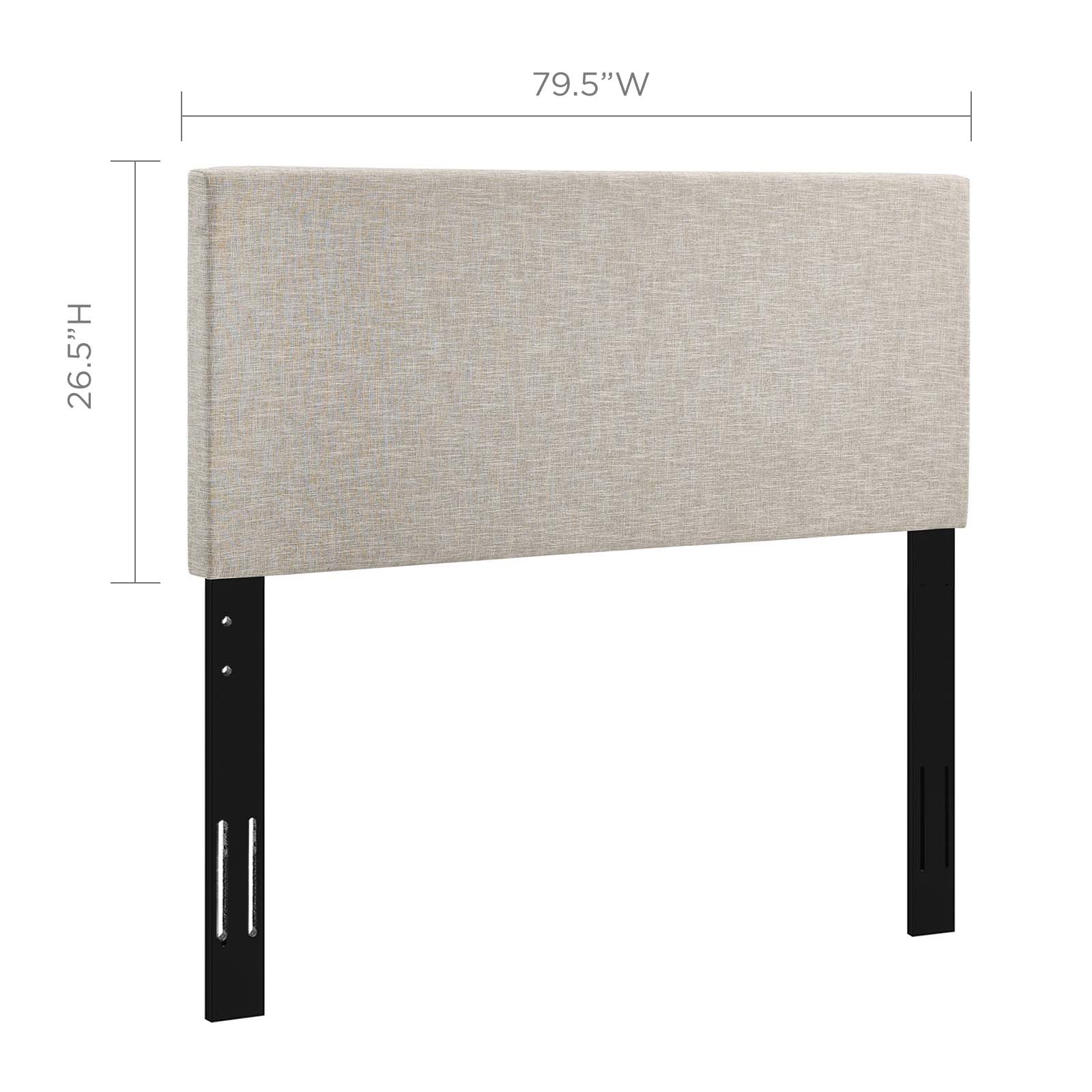 Taylor King and California King Upholstered Linen Fabric Headboard By Modway - MOD-5883 - Image 4