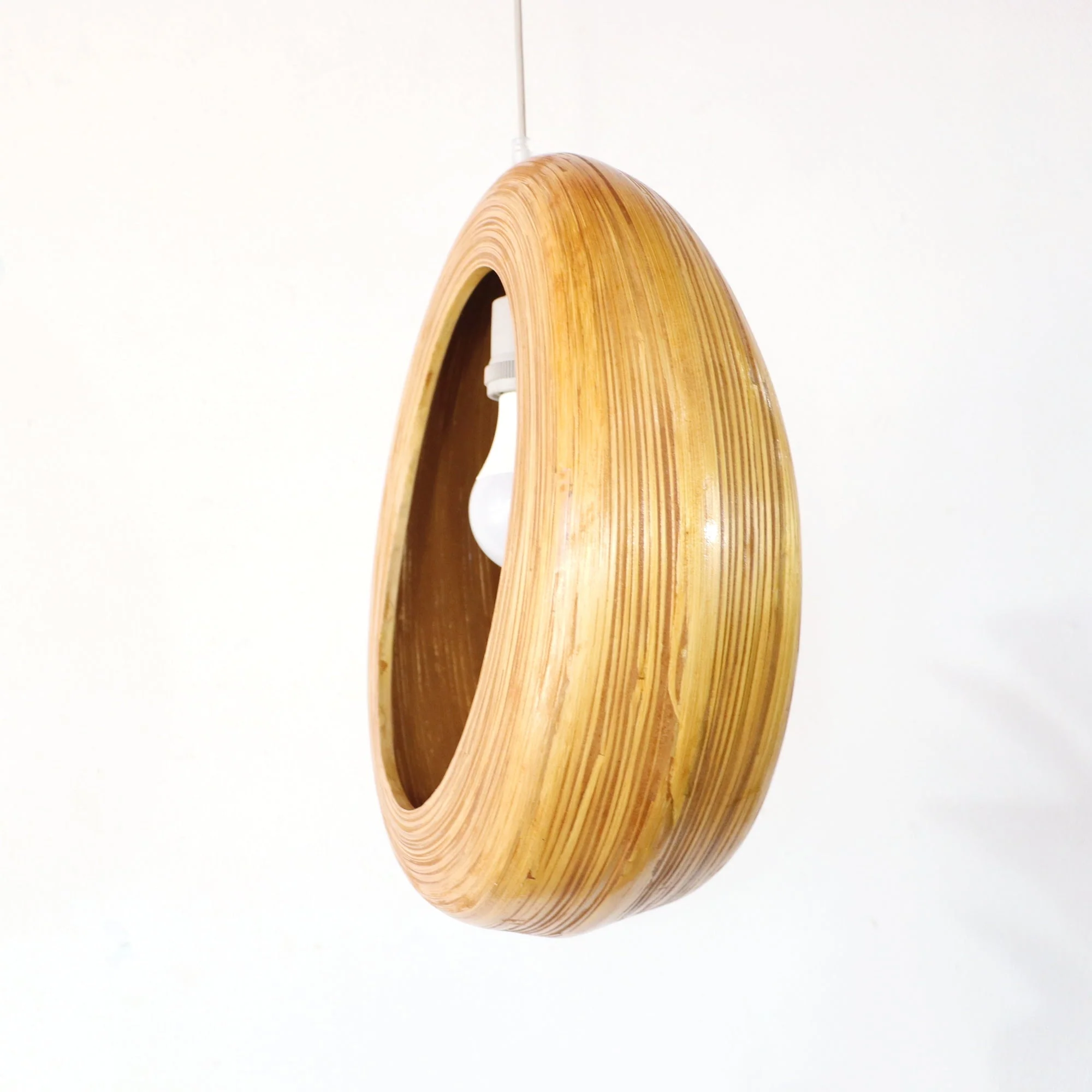 Taywika - Bamboo Pendant Light Shade By Thaihome - Image 3