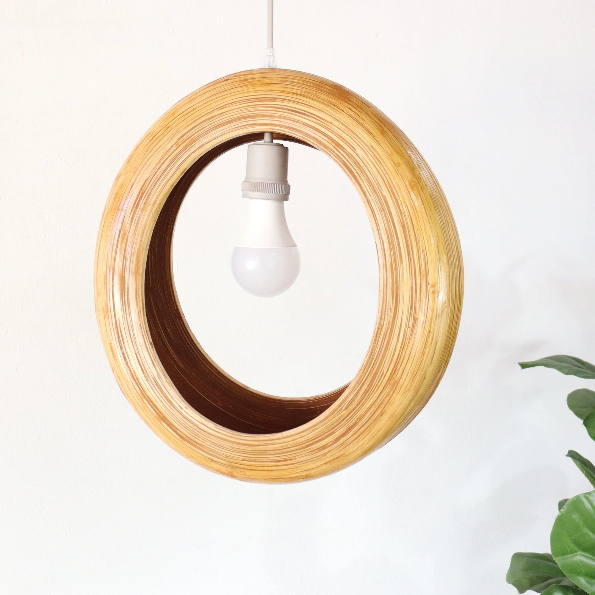 Taywika - Bamboo Pendant Light Shade By Thaihome - Image 6