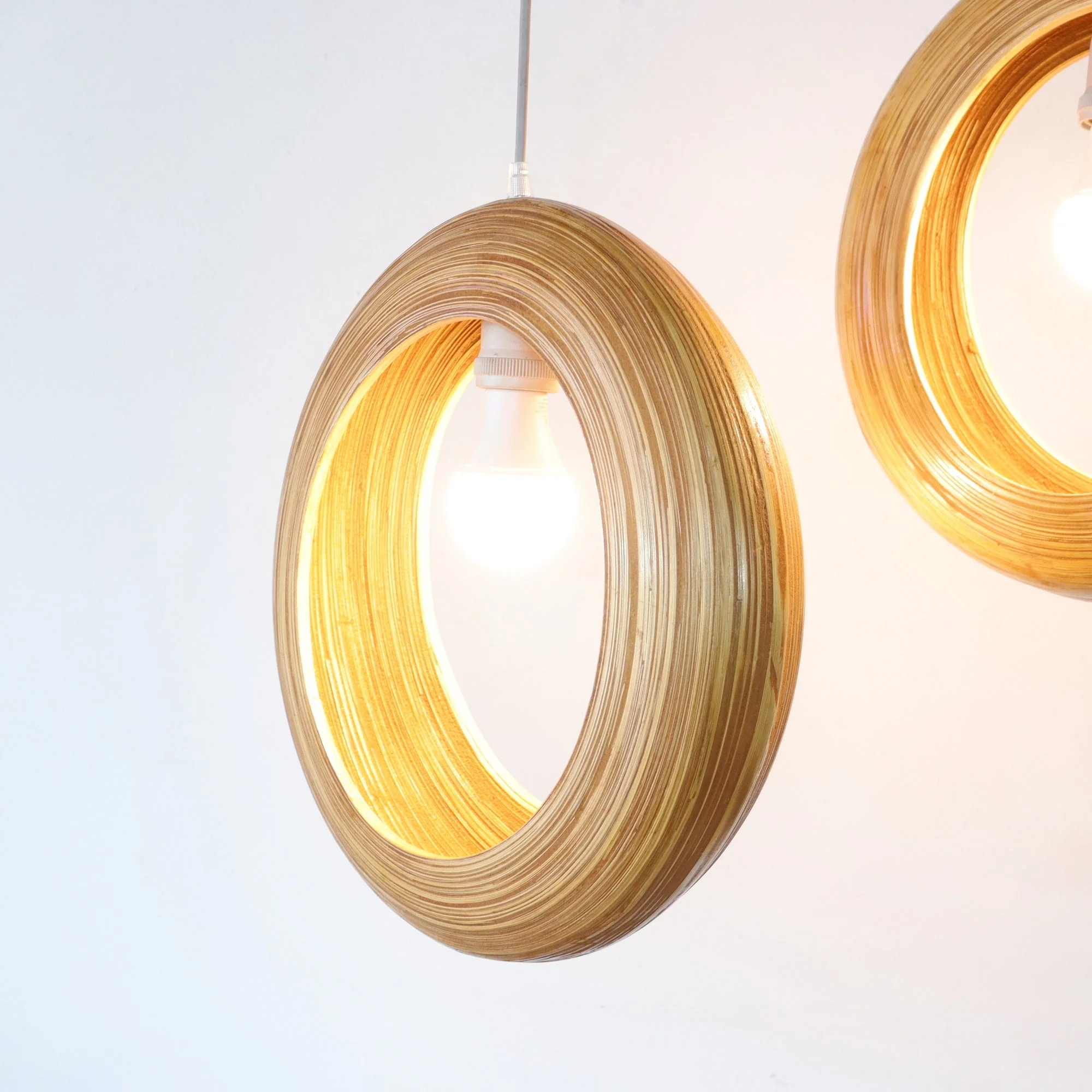Taywika - Bamboo Pendant Light Shade By Thaihome - Image 7