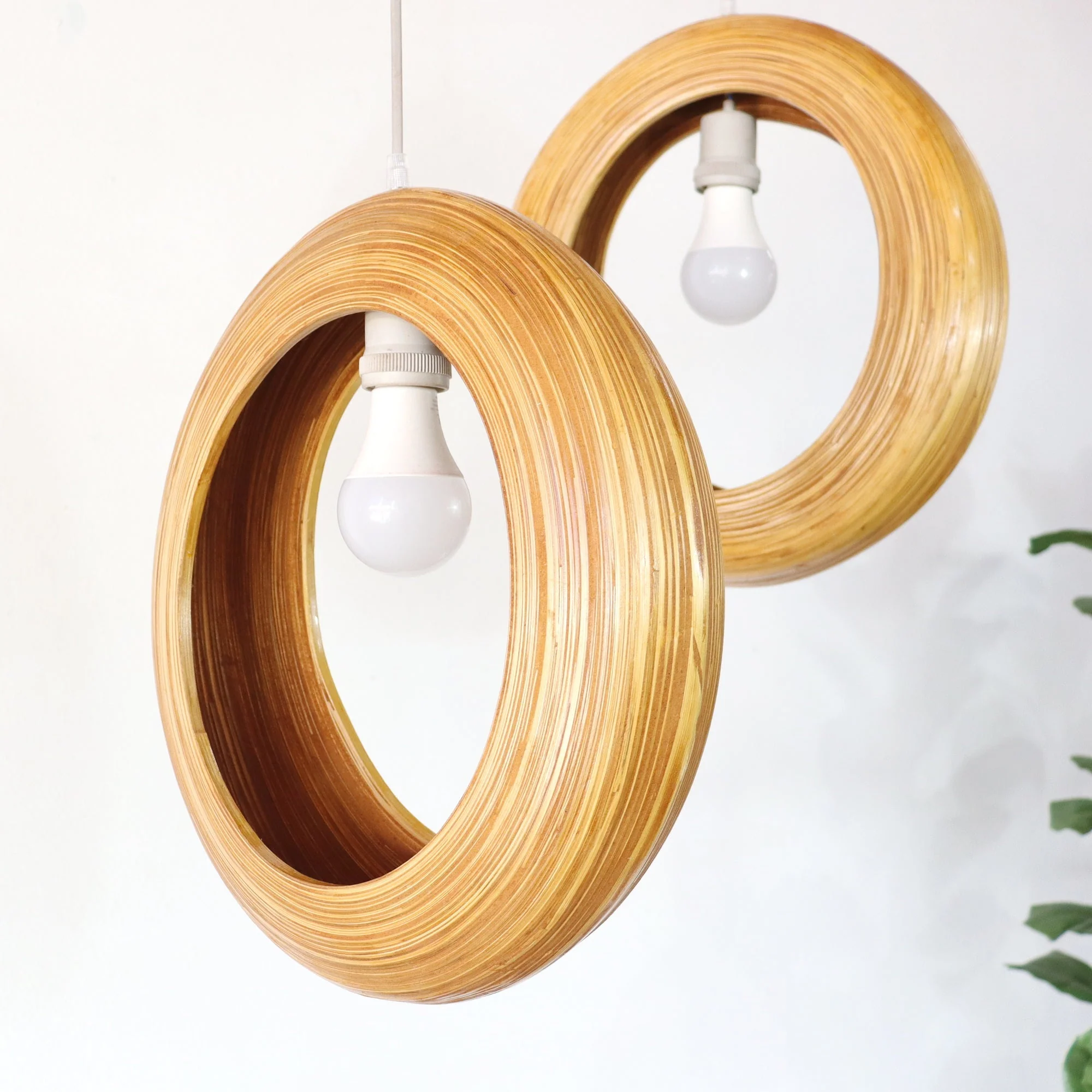 Taywika - Bamboo Pendant Light Shade By Thaihome - Image 9