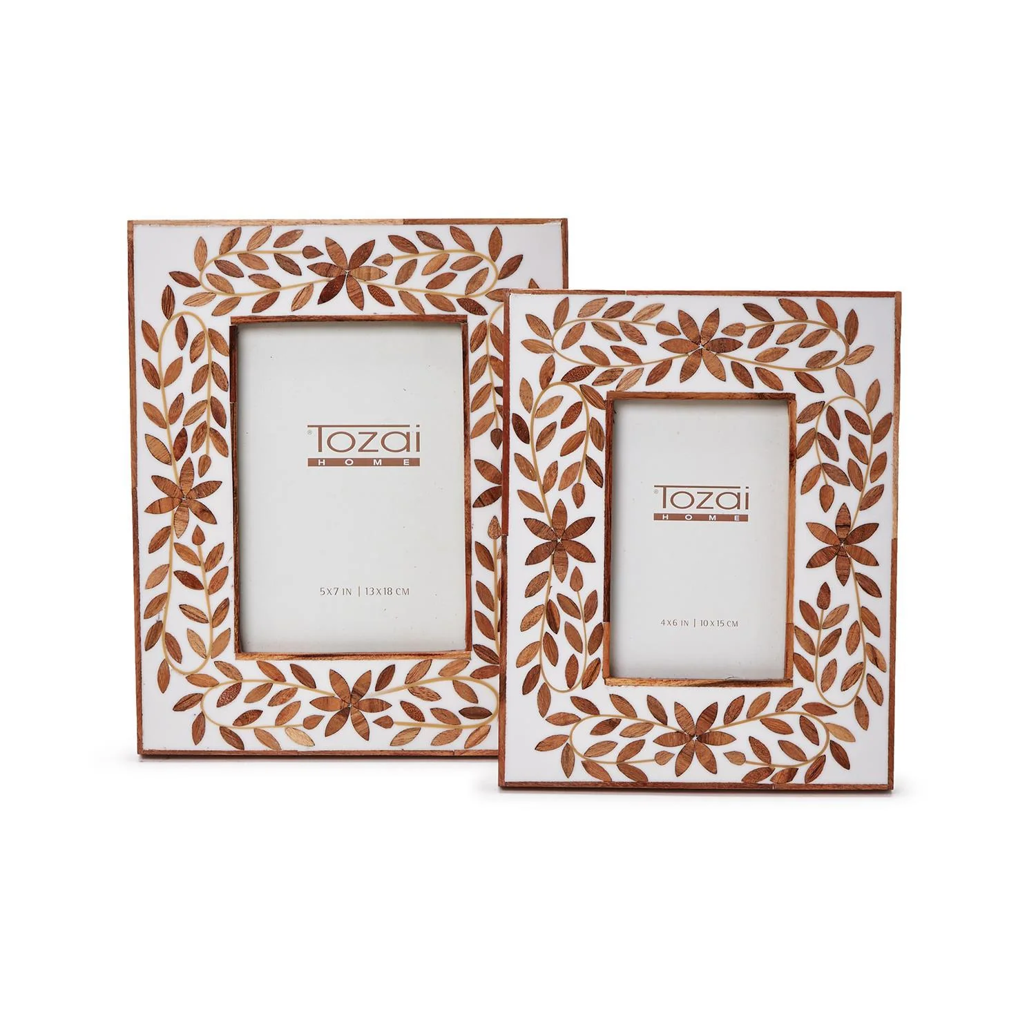 Tea Leaves Photo Frame Set Of 6 By Tozai Home - Image 3