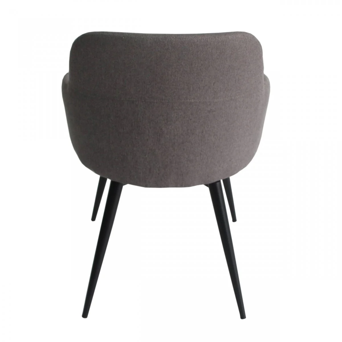 Teal and Black Linen Ergo Modern Dining Chair By Homeroots - Image 12