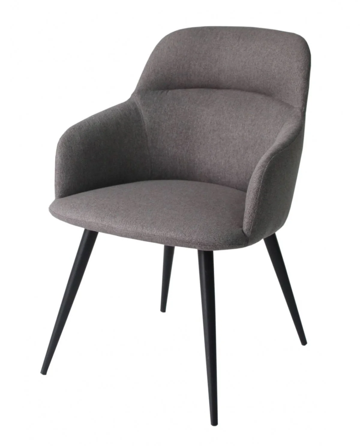Teal and Black Linen Ergo Modern Dining Chair By Homeroots - Image 9