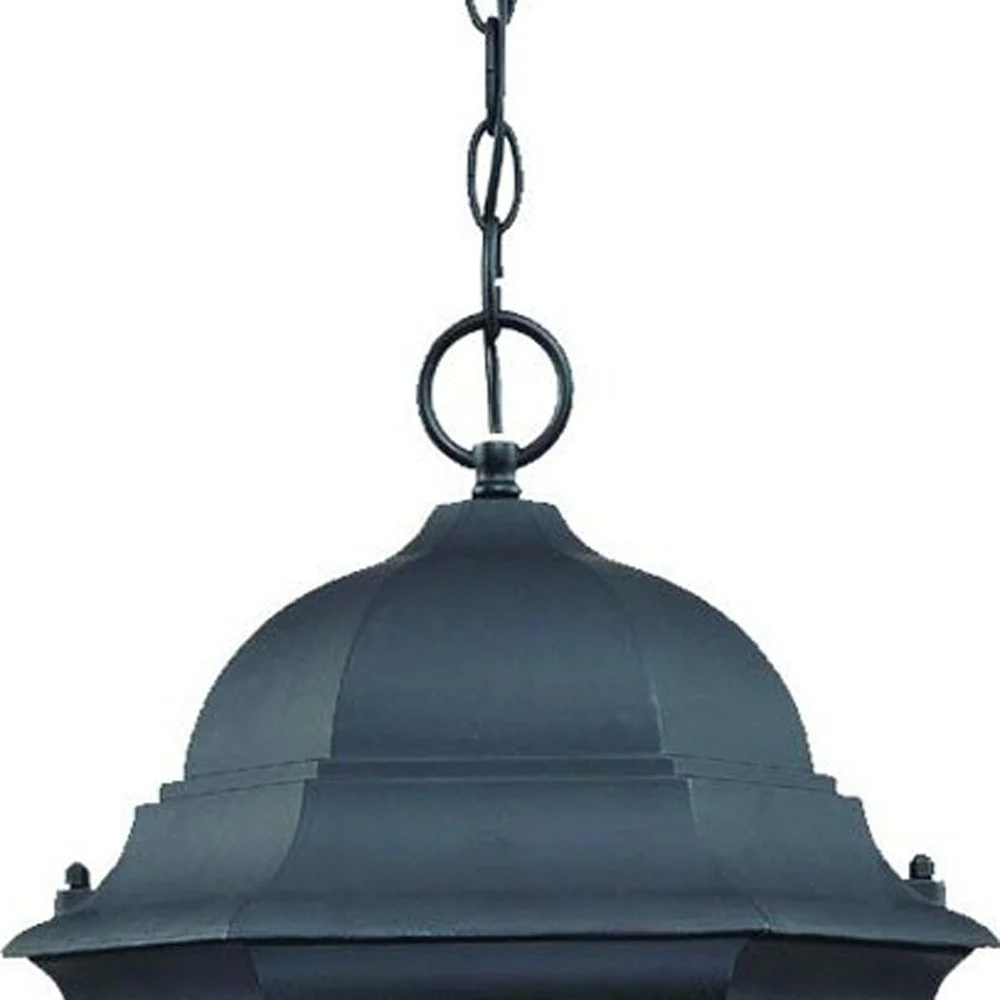 Telfair 3-Light Matte Black Hanging Light By Homeroots - Image 3