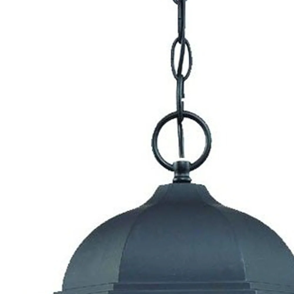 Telfair 3-Light Matte Black Hanging Light By Homeroots - Image 4