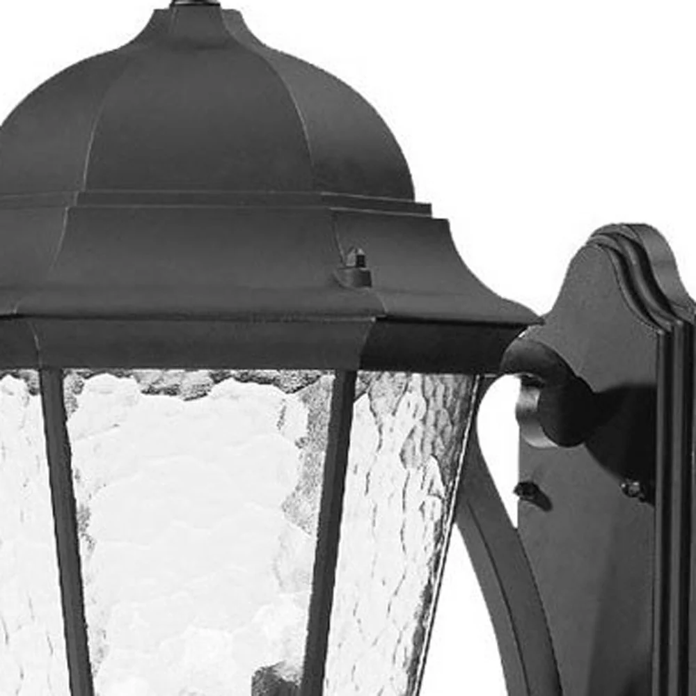 Telfair 3-Light Matte Black Wall Light By Homeroots - Image 3
