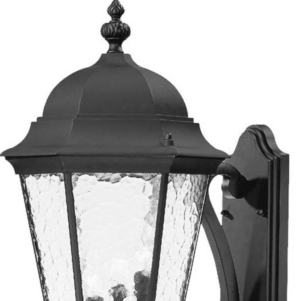 Telfair 3-Light Matte Black Wall Light By Homeroots - Image 4