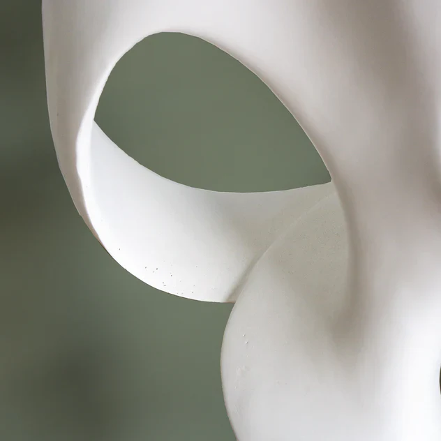 Tendril 19.8"H Sculpture, Whit By Gold Leaf Design Group - Image 11
