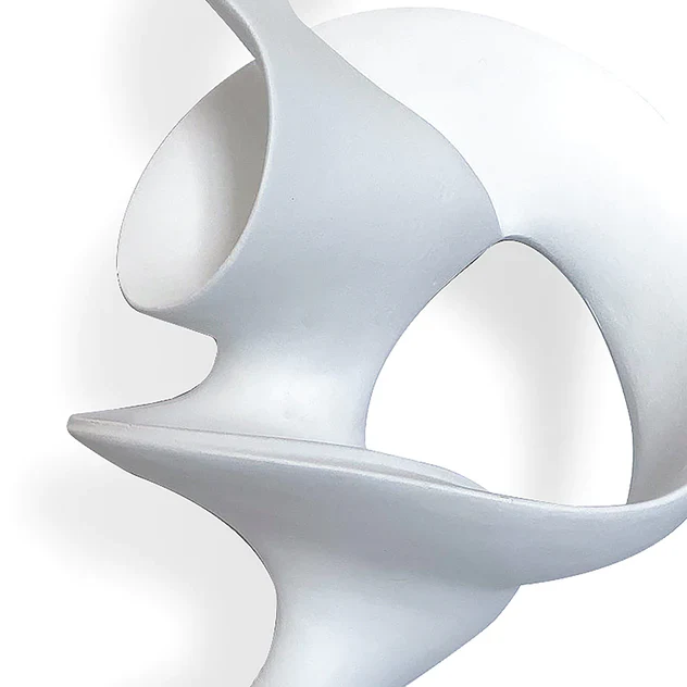 Tendril 19.8"H Sculpture, Whit By Gold Leaf Design Group - Image 8