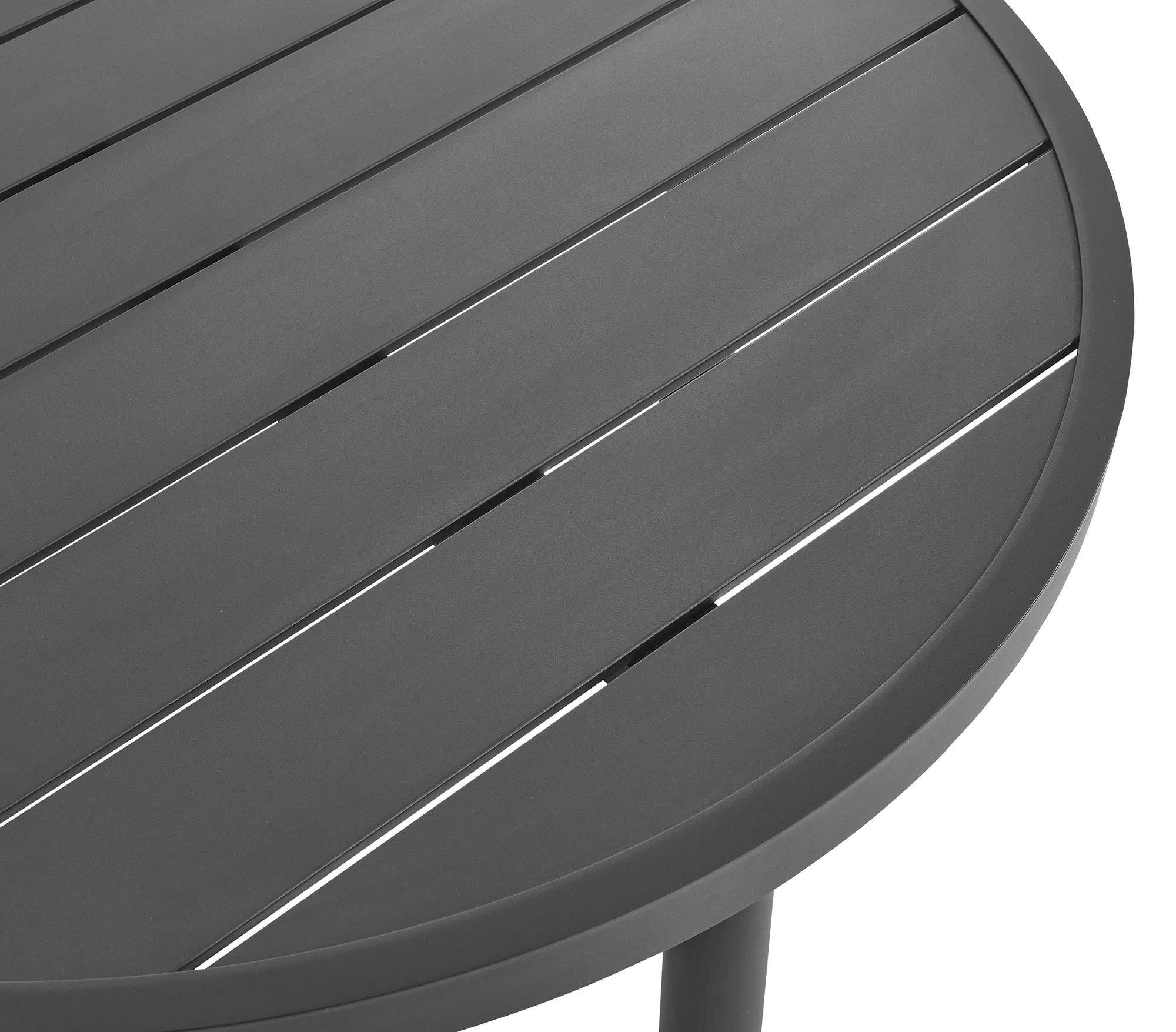Terrace 35" Outdoor Patio Aluminum Round Coffee Table by Modway - Image 4
