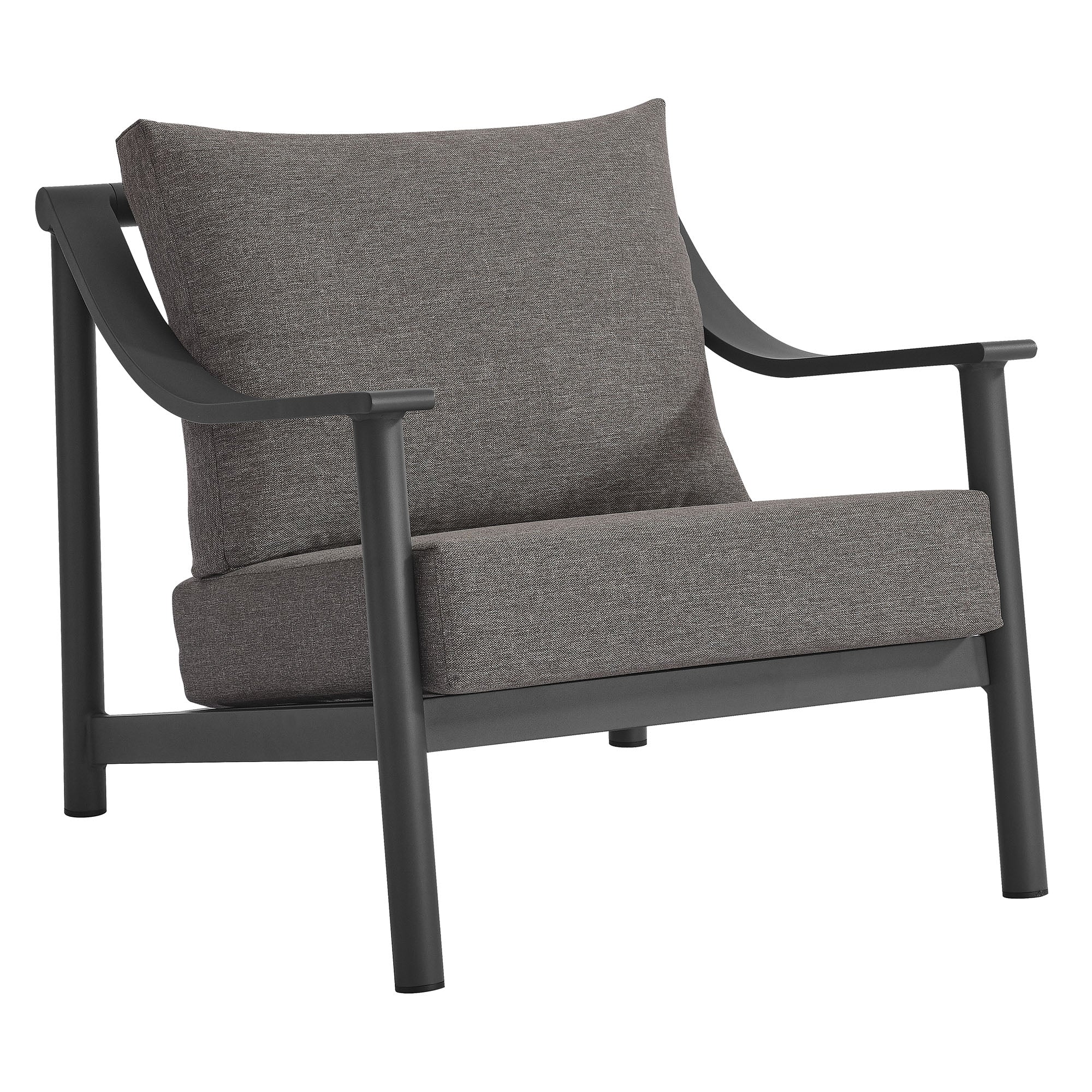 Terrace Outdoor Patio Aluminum Accent Armchair by Modway - Image 2