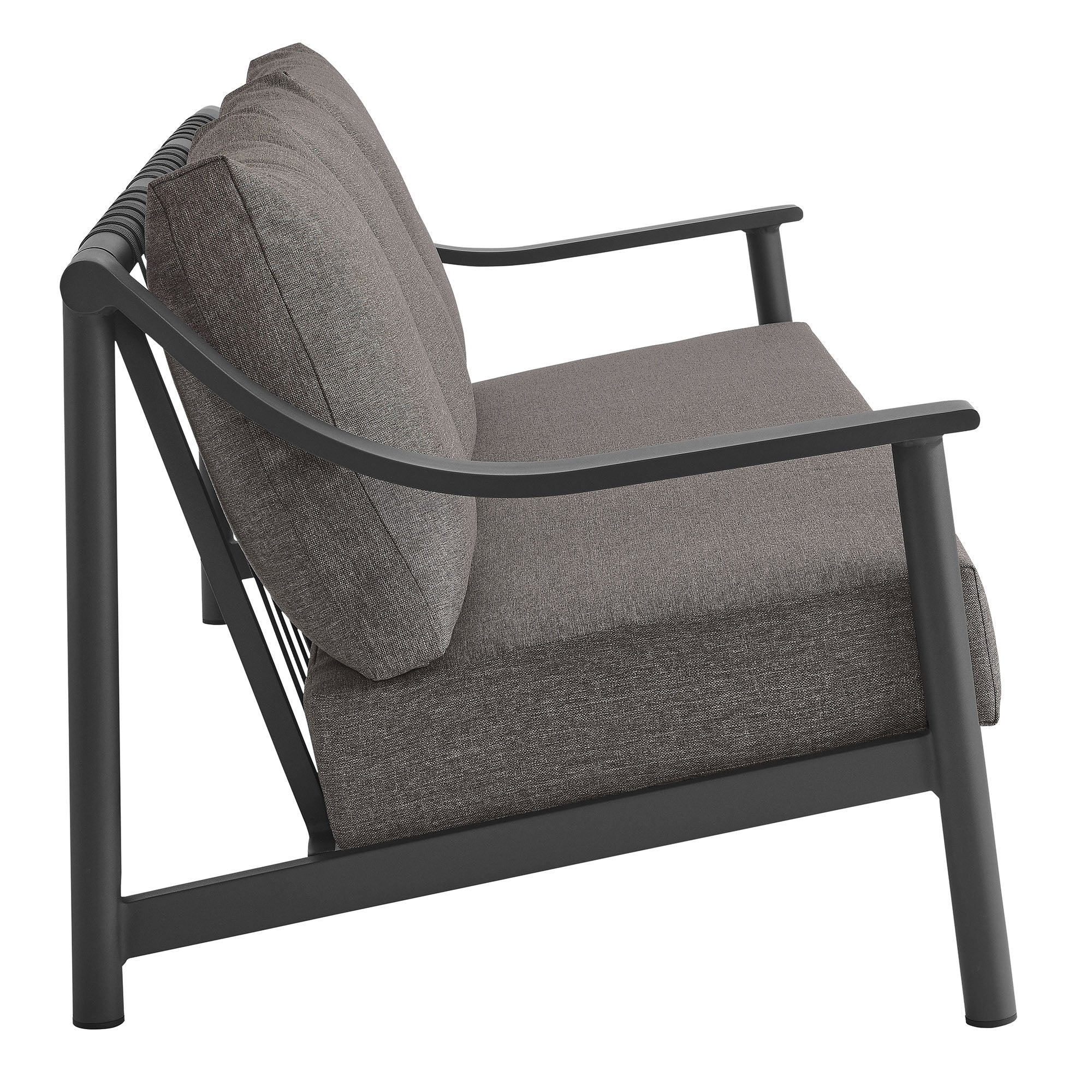 Terrace Outdoor Patio Aluminum Sofa by Modway - Image 3