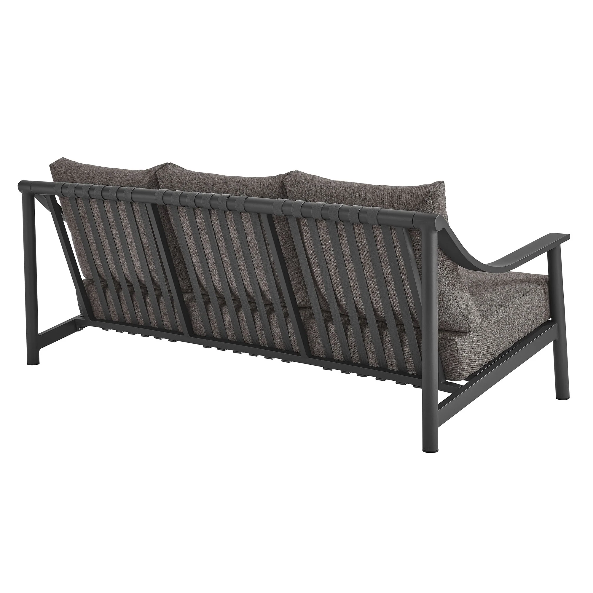 Terrace Outdoor Patio Aluminum Sofa by Modway - Image 4