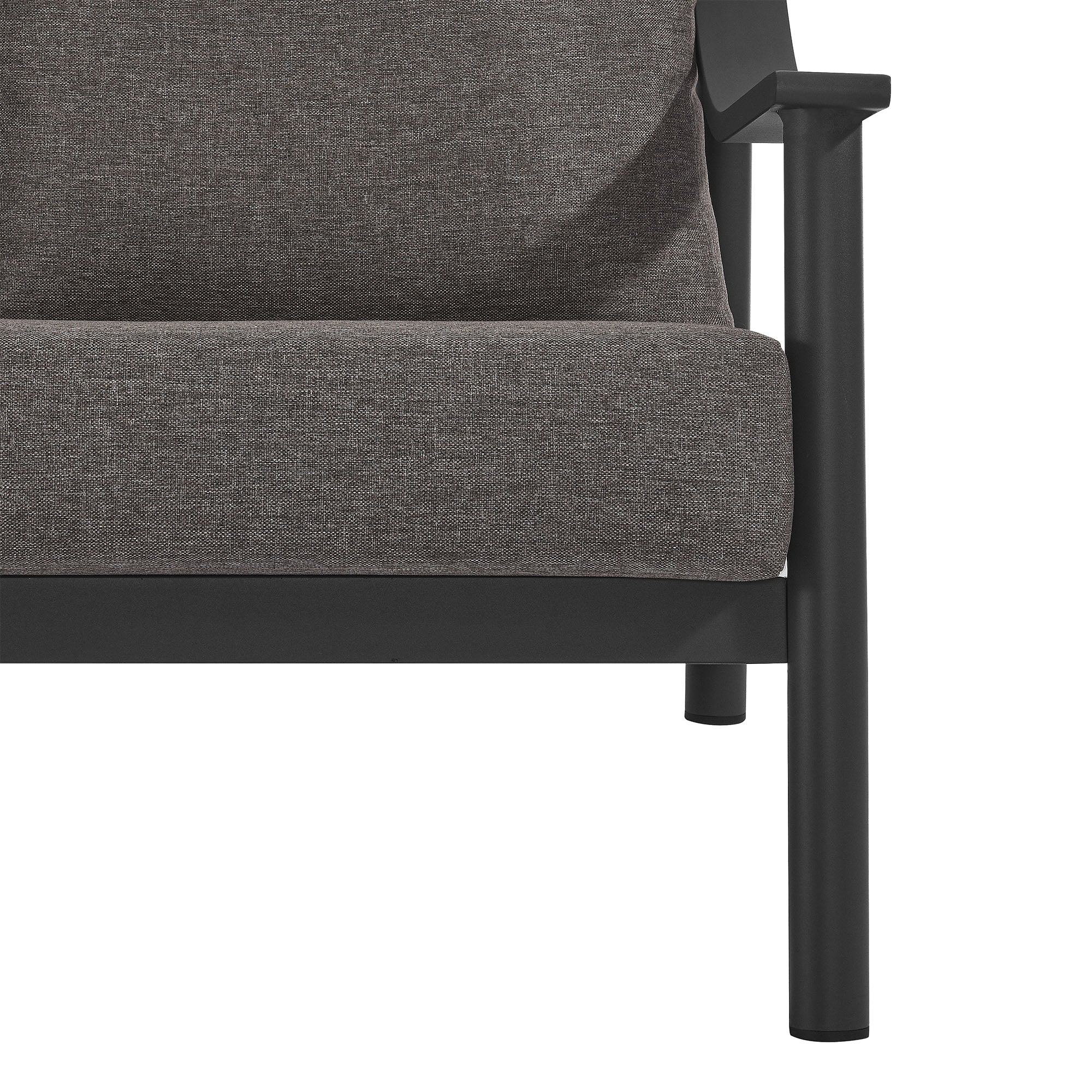 Terrace Outdoor Patio Aluminum Sofa by Modway - Image 6