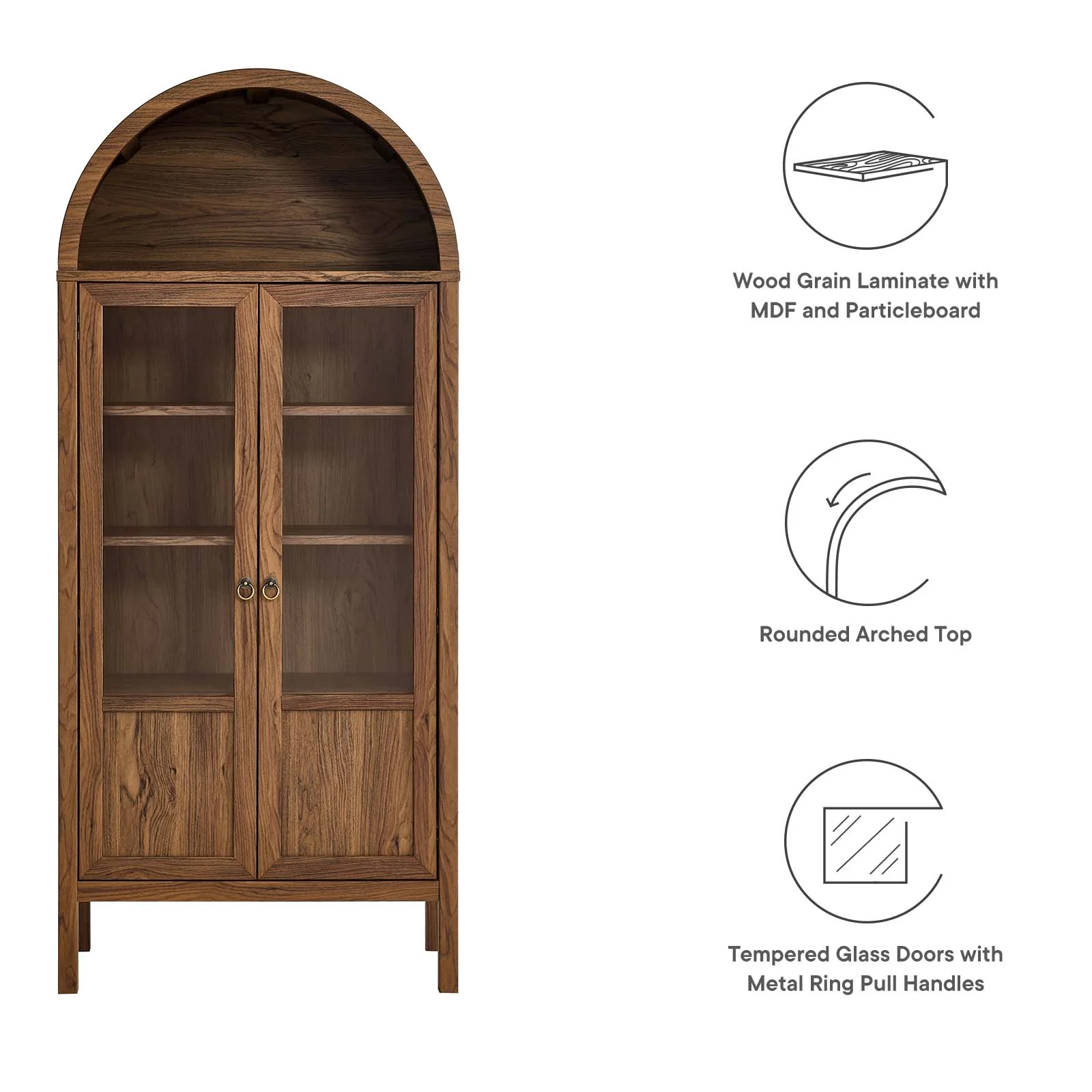 Tessa Tall Storage Display Cabinet By Modway - EEI-6638 - Image 17