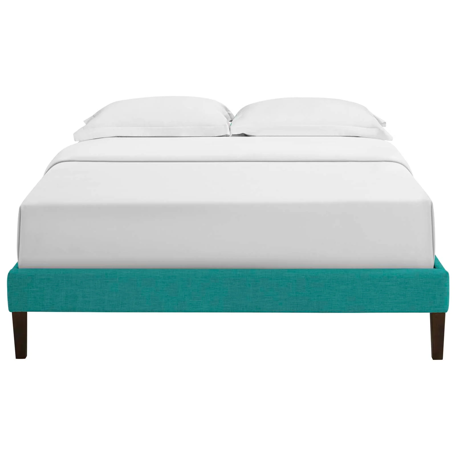 Tessie King Fabric Bed Frame with Squared Tapered Legs By Modway - MOD-5901 - Image 11